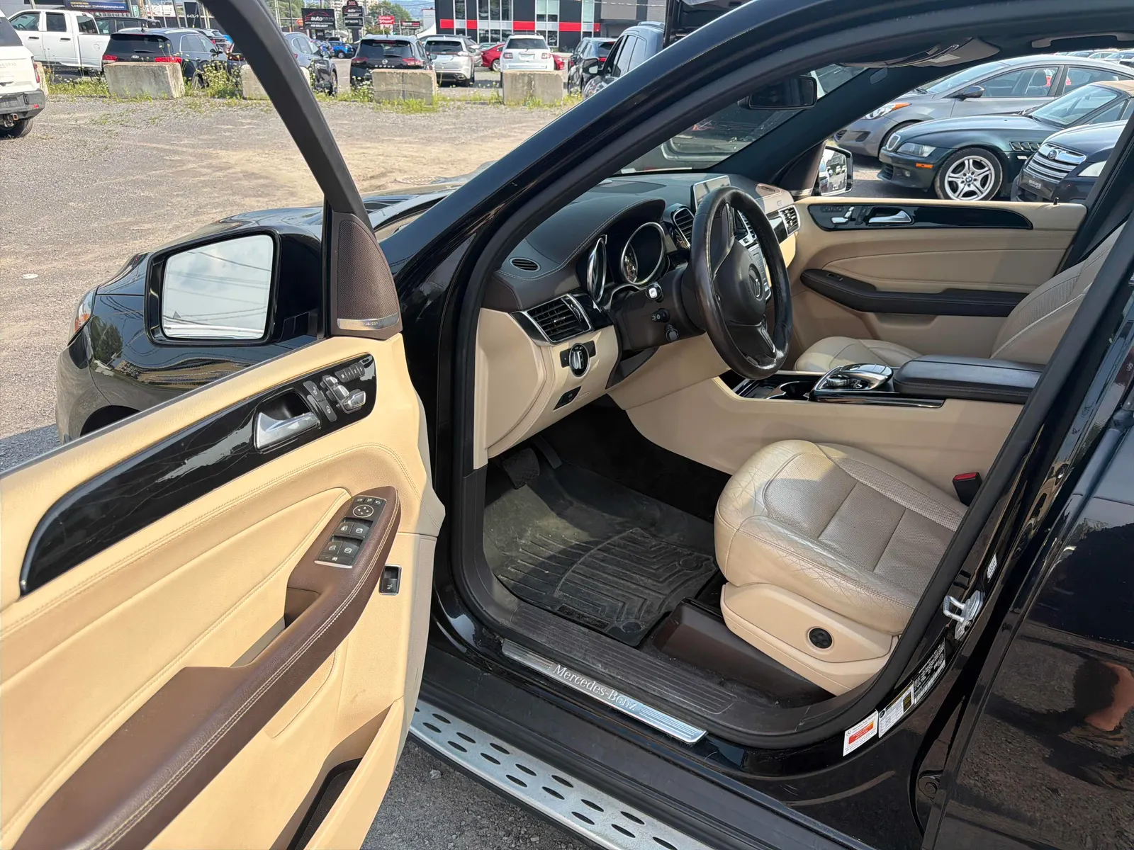Interior driver side