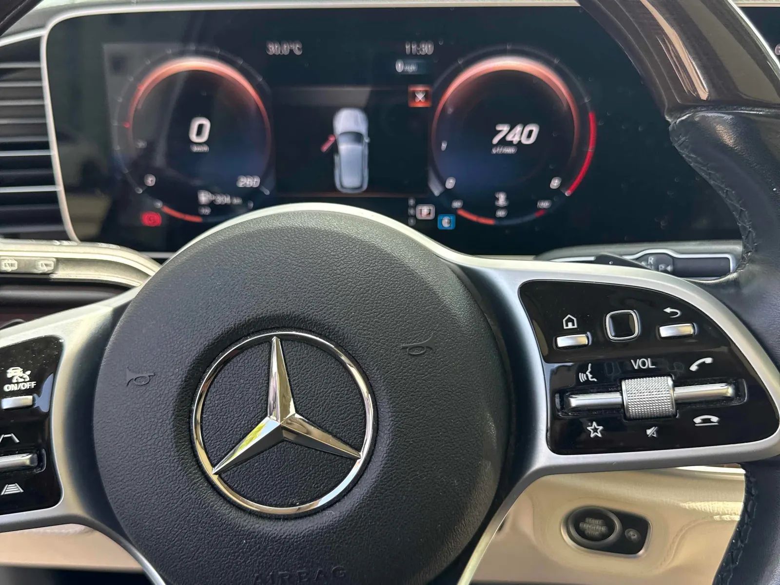 Interior driver side