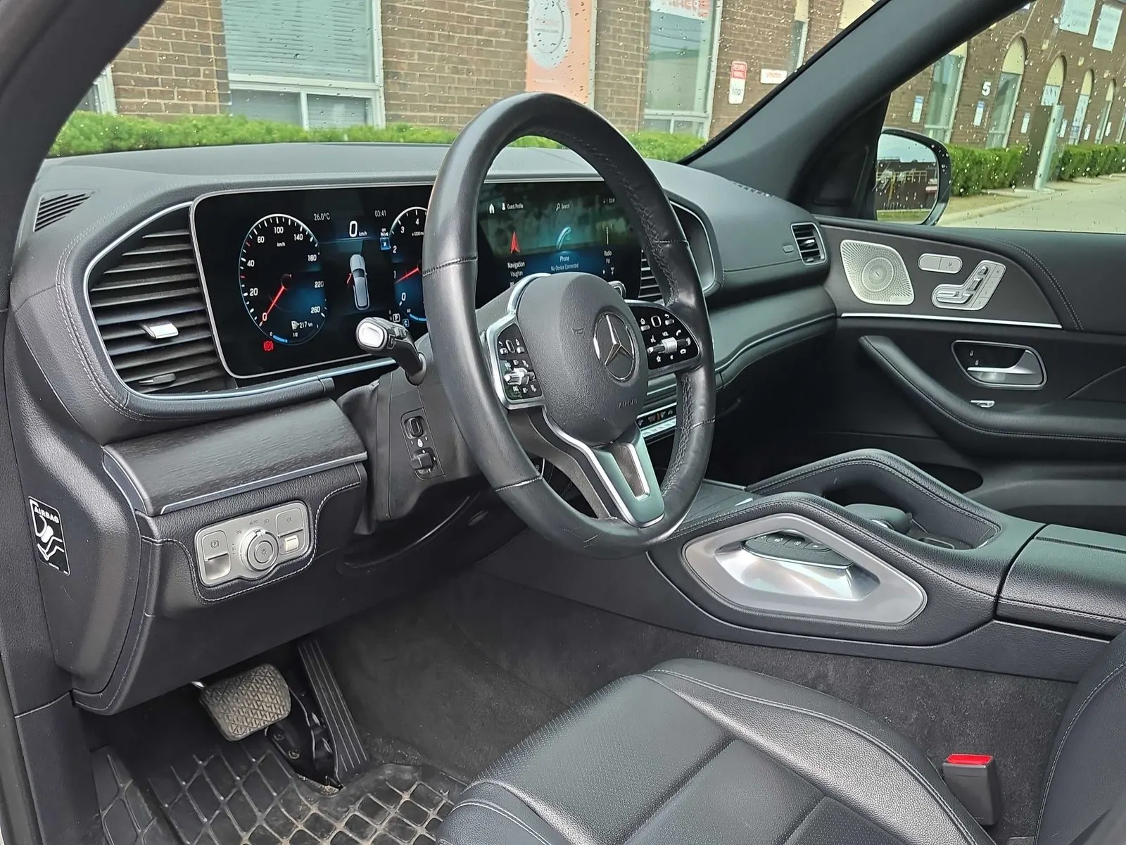Interior driver side