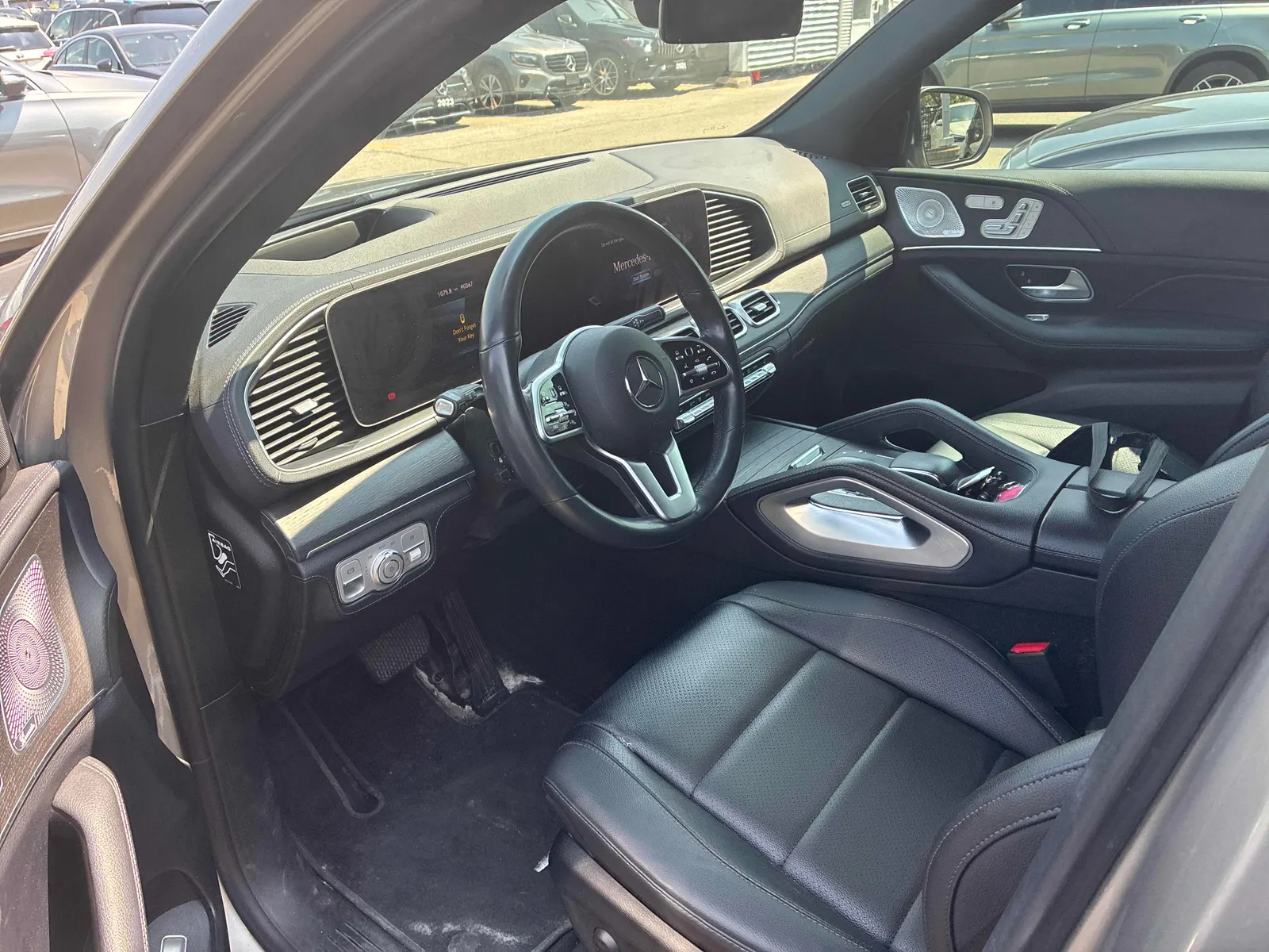 Interior driver side