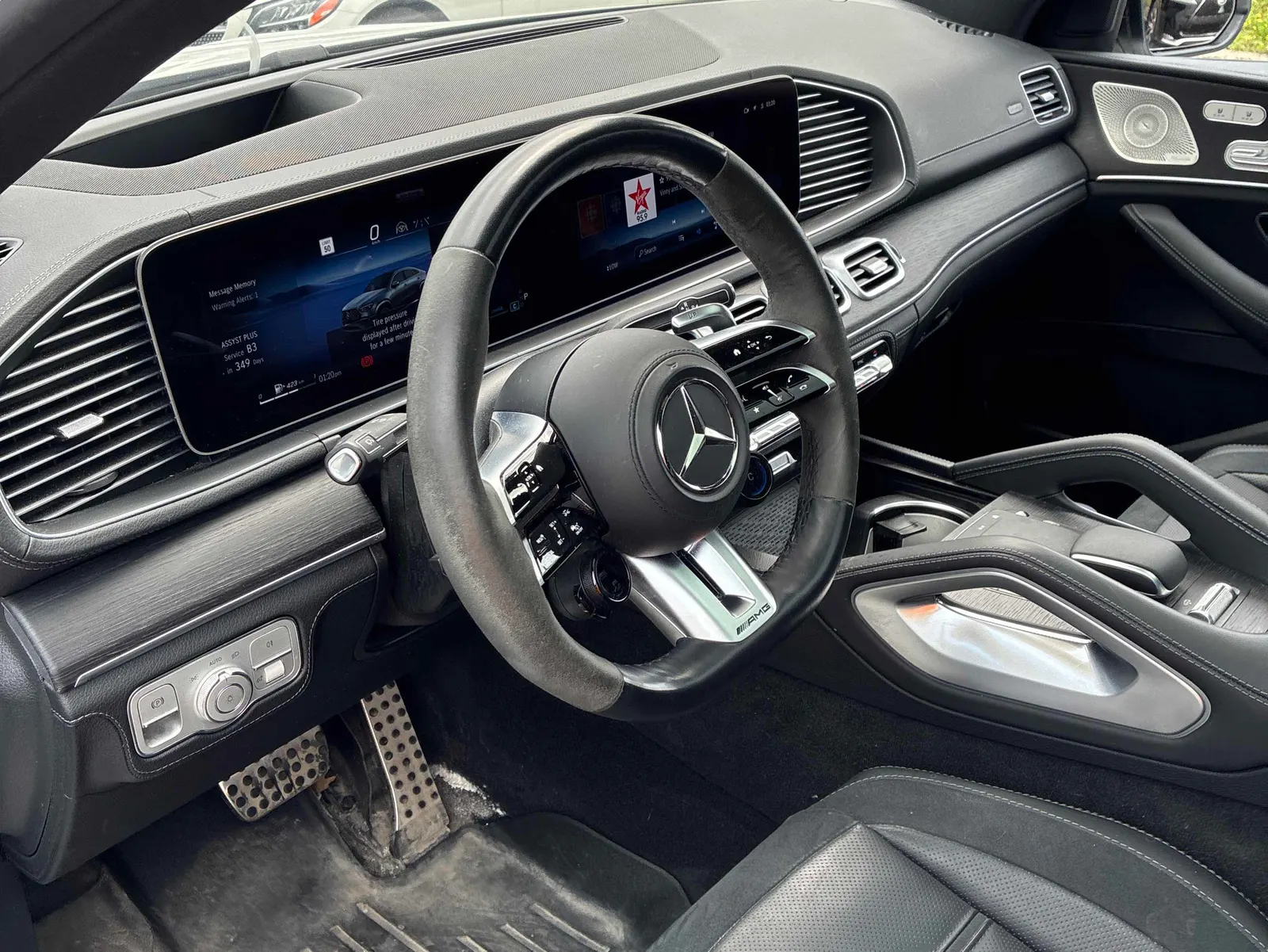 Interior driver side