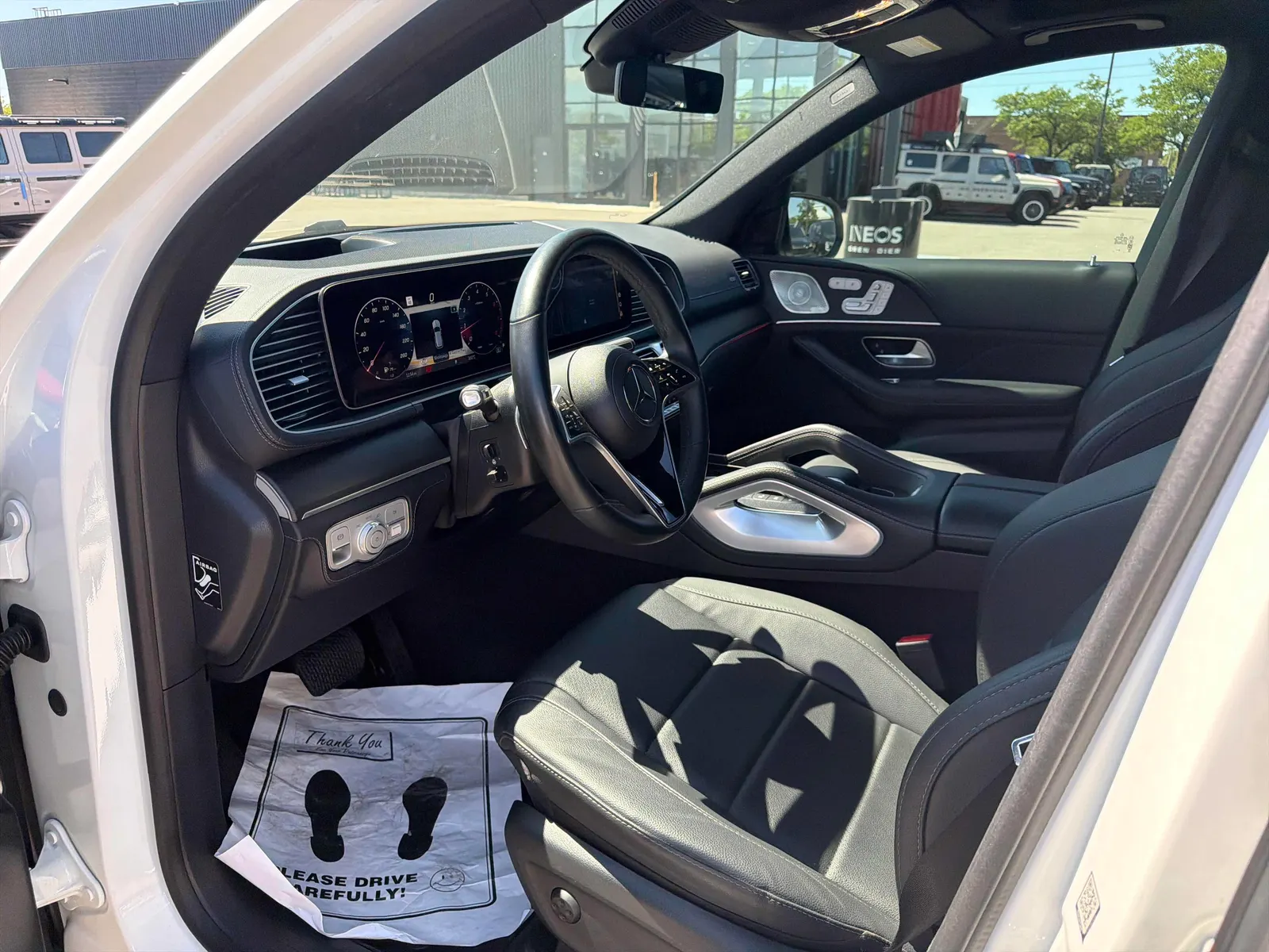 Interior driver side