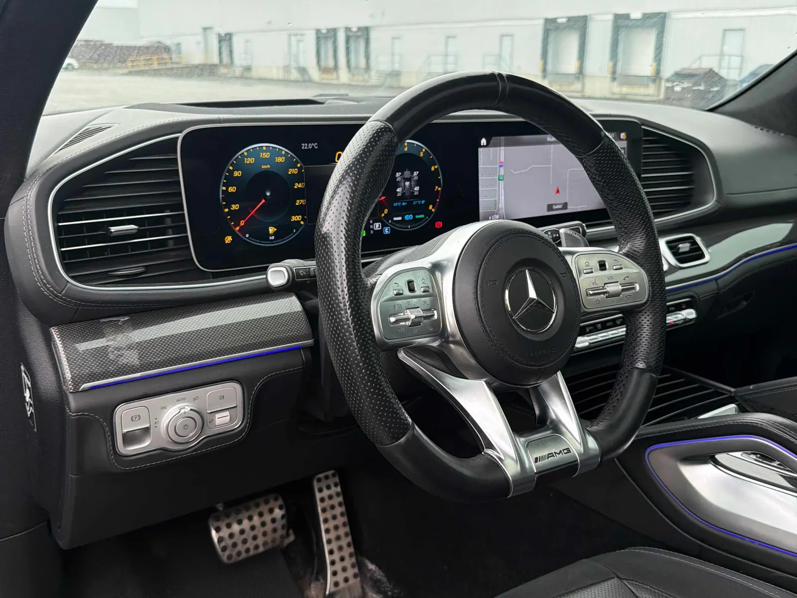Interior driver side
