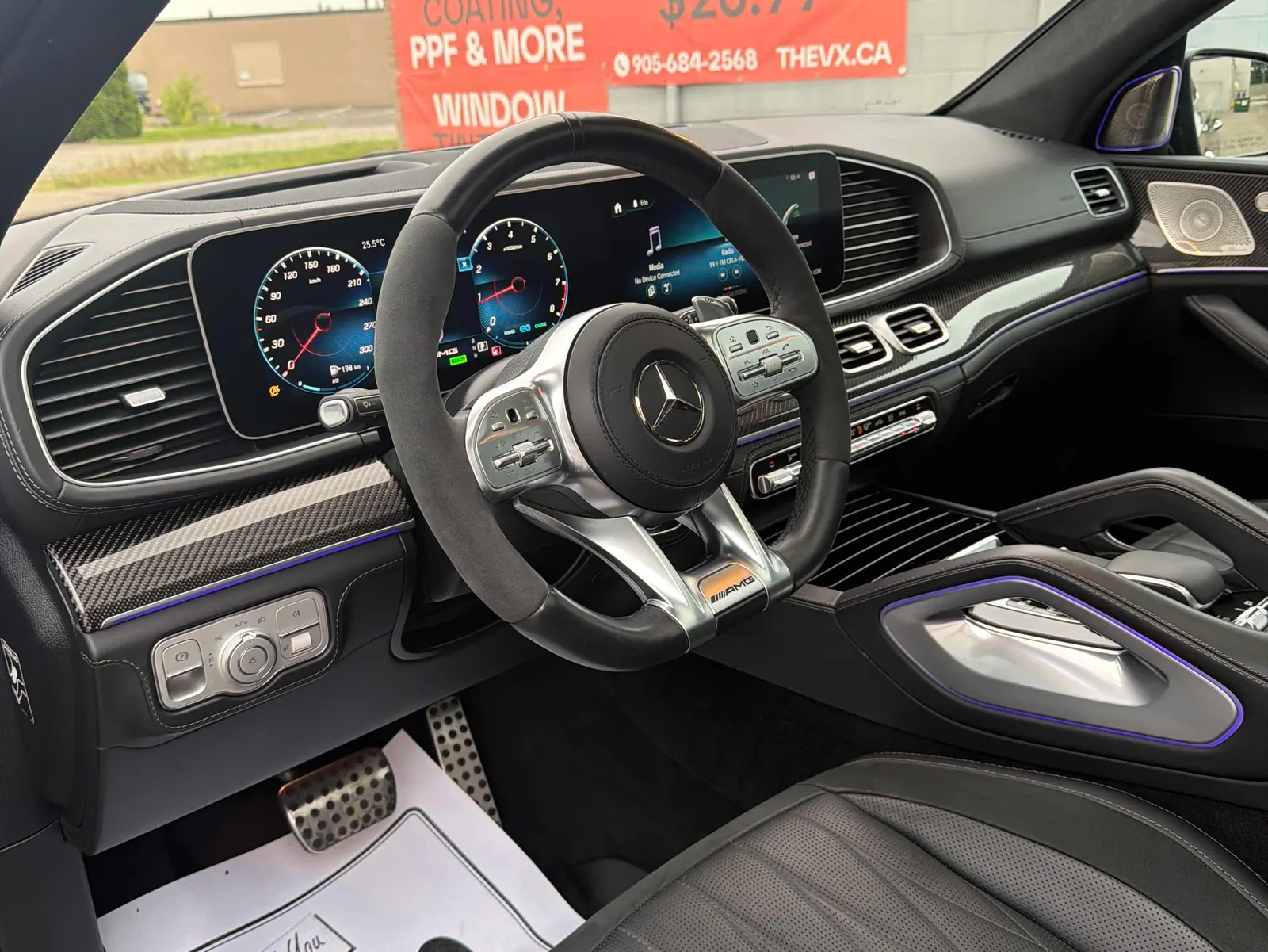 Interior driver side