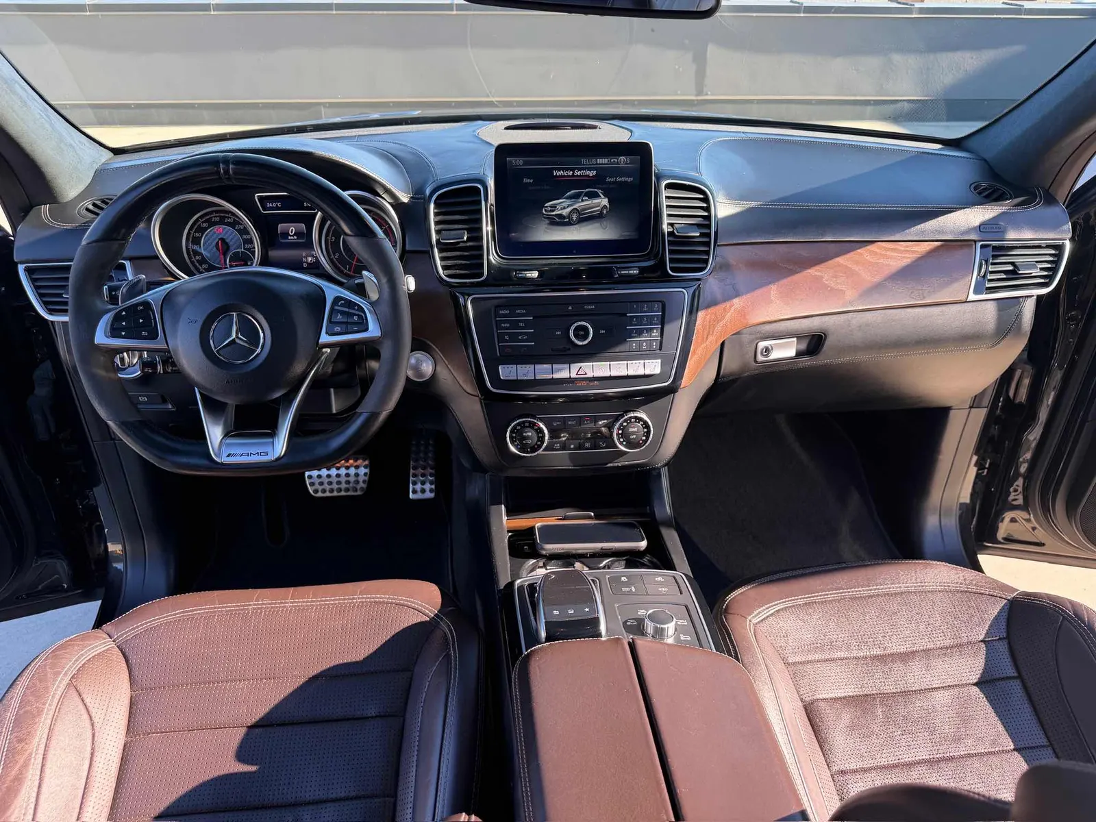 Interior driver side