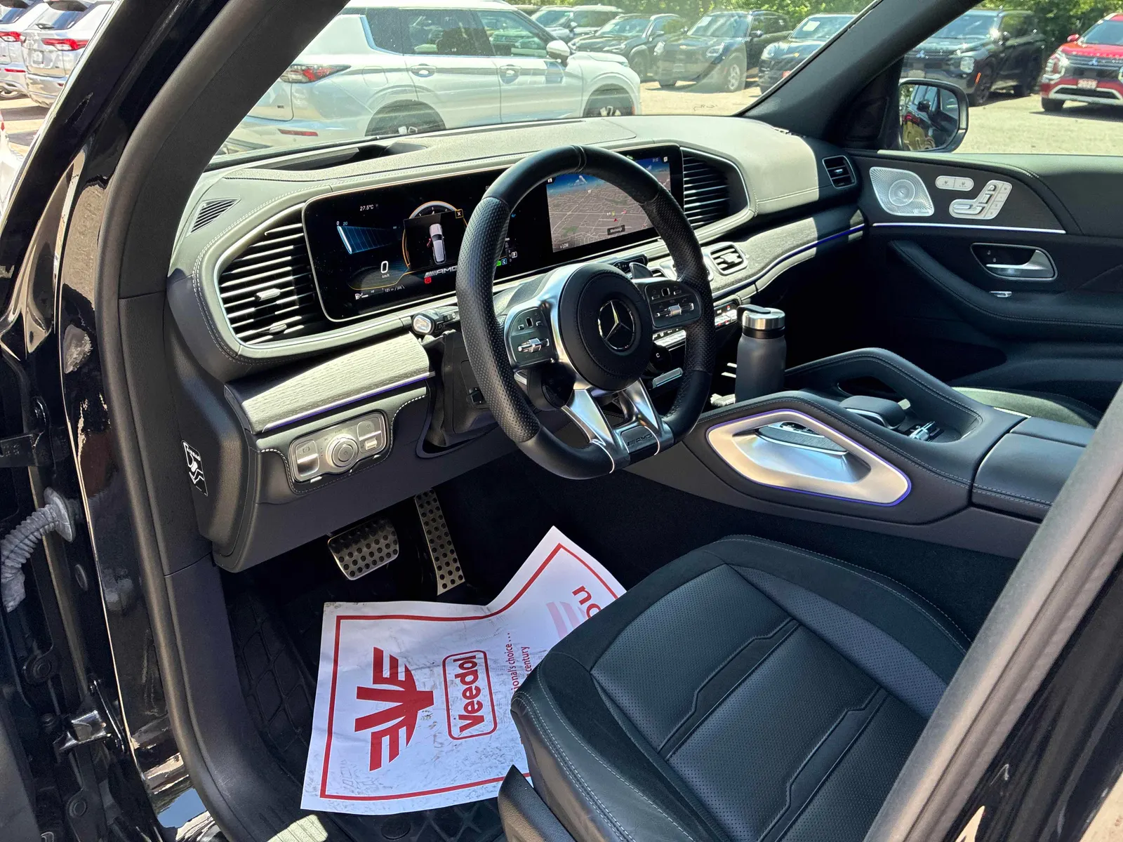 Interior driver side
