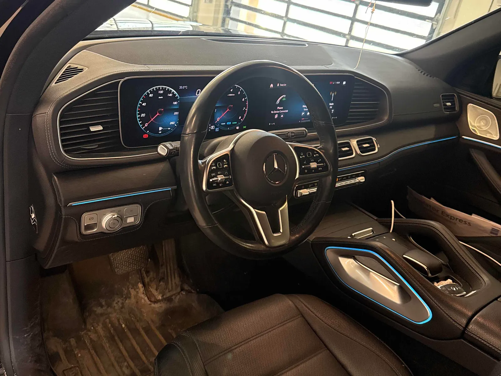 Interior driver side
