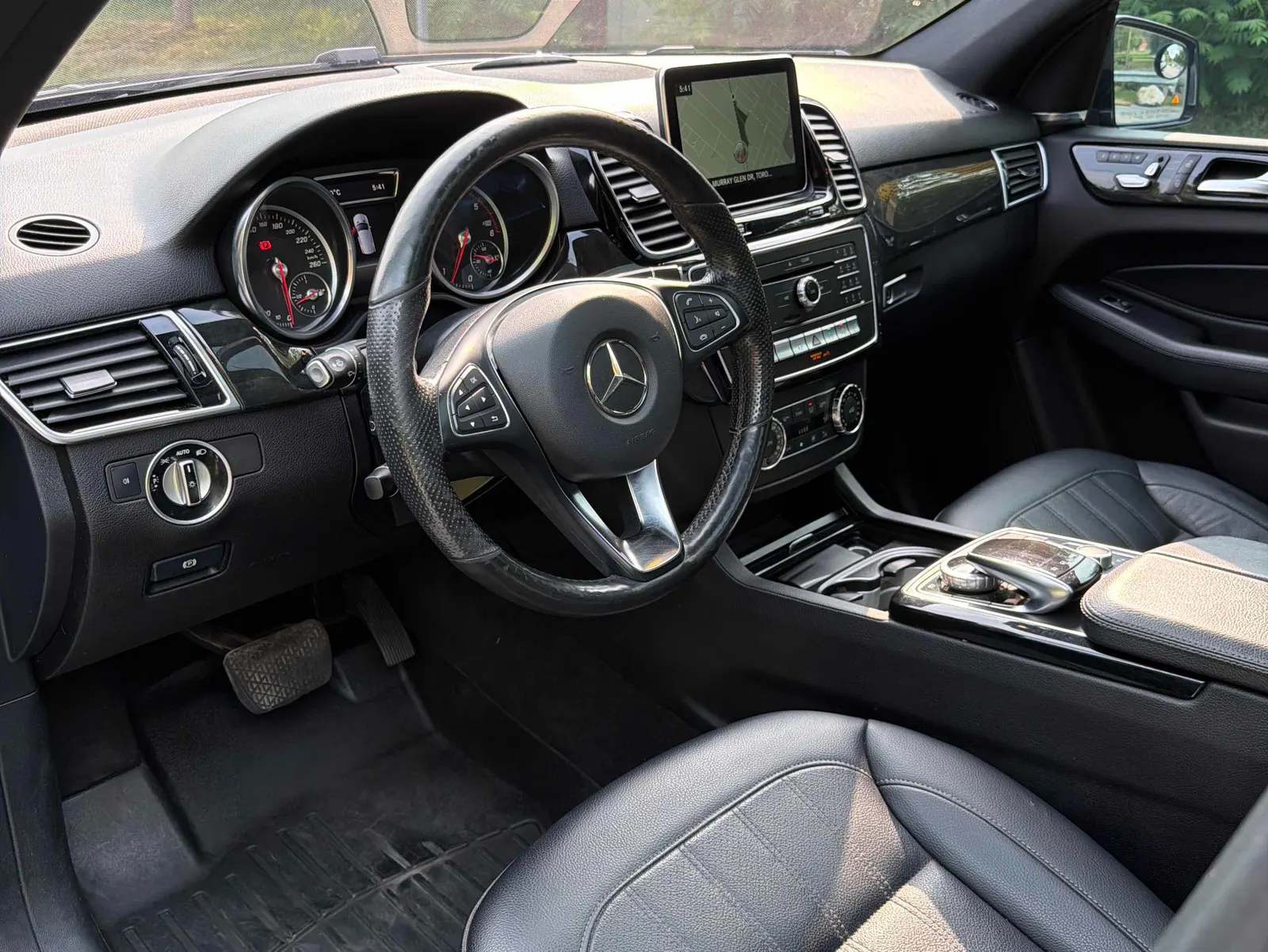 Interior driver side