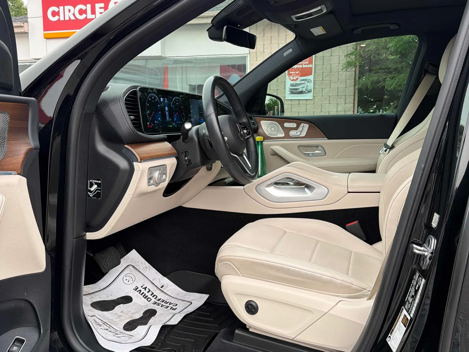 Interior driver side