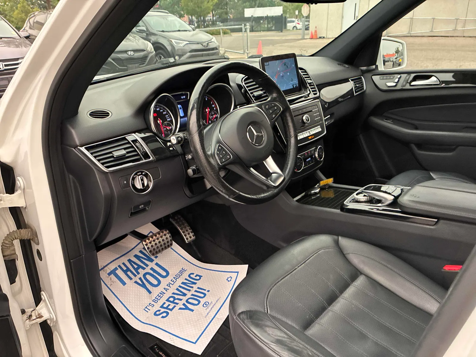 Interior driver side