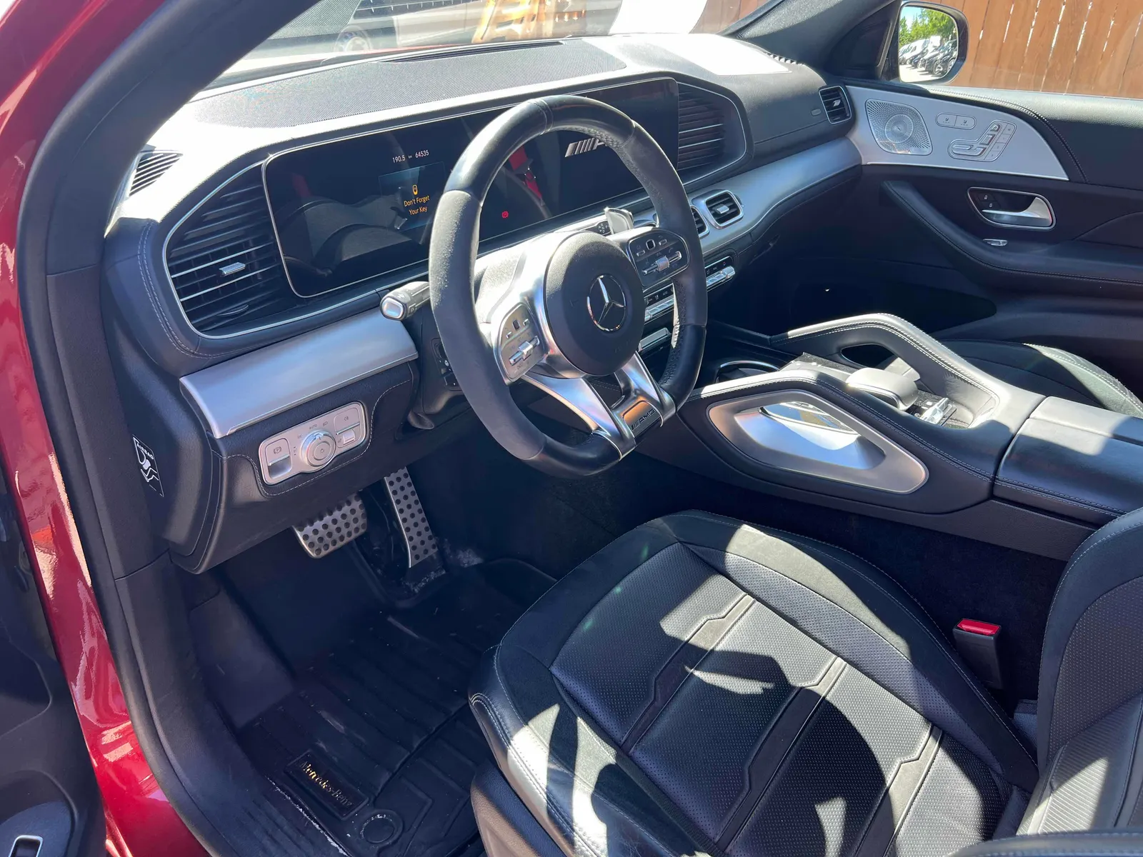Interior driver side