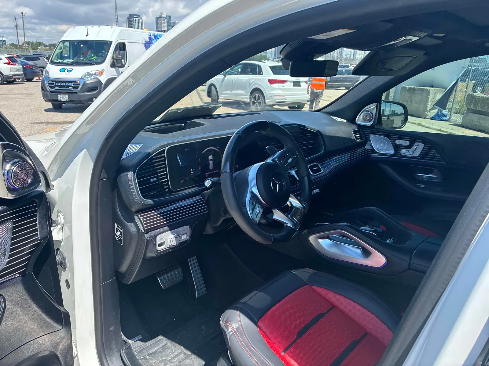Interior driver side