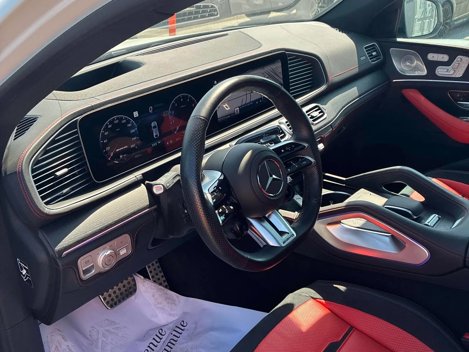 Interior driver side