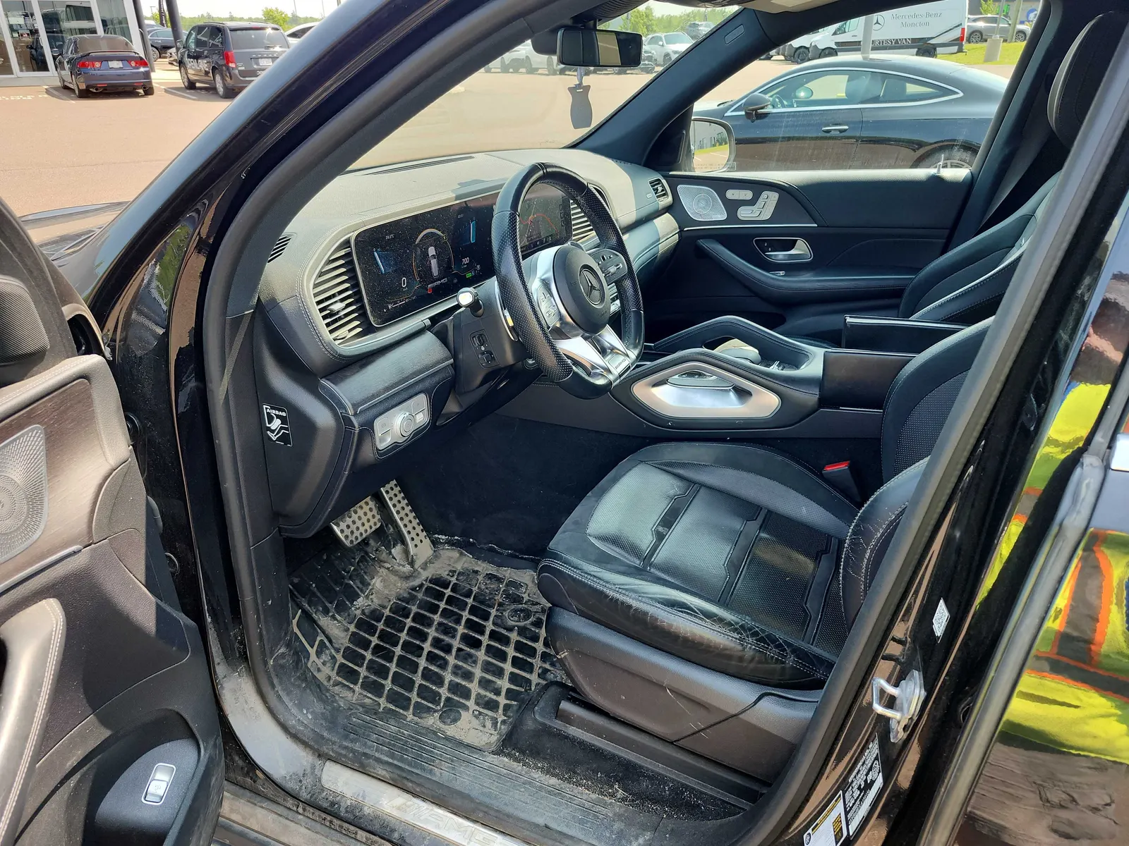Interior driver side