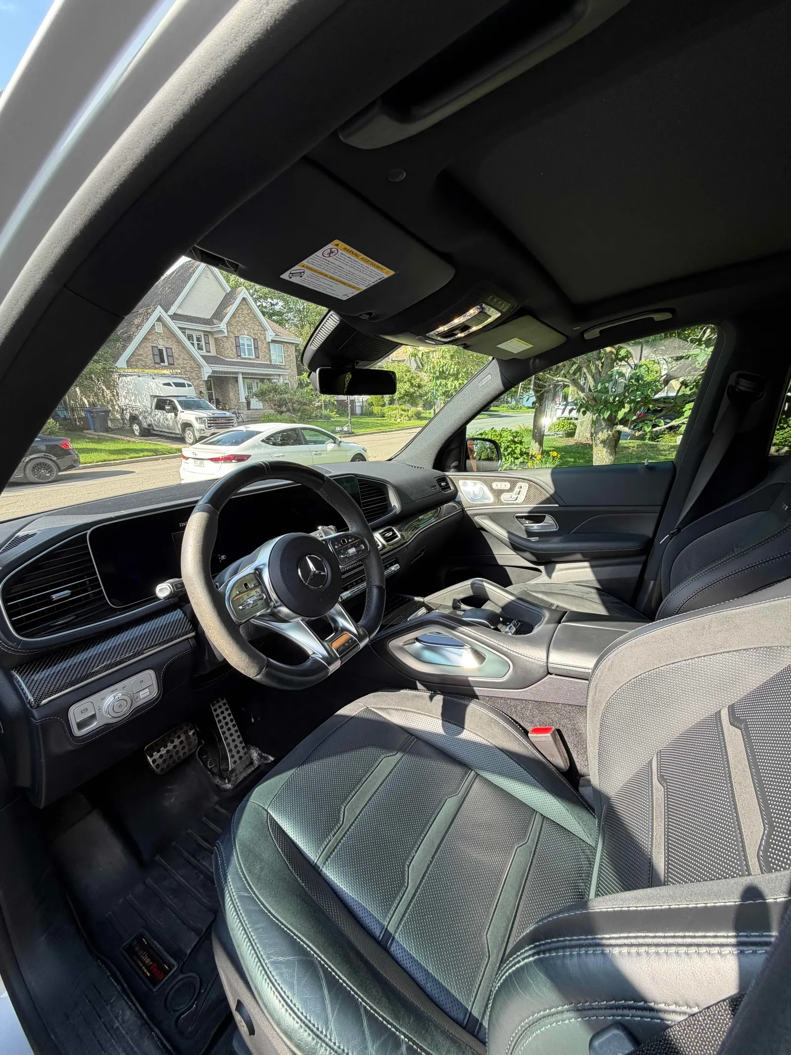 Interior driver side