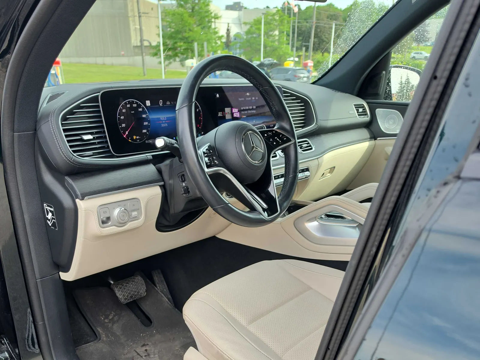 Interior driver side