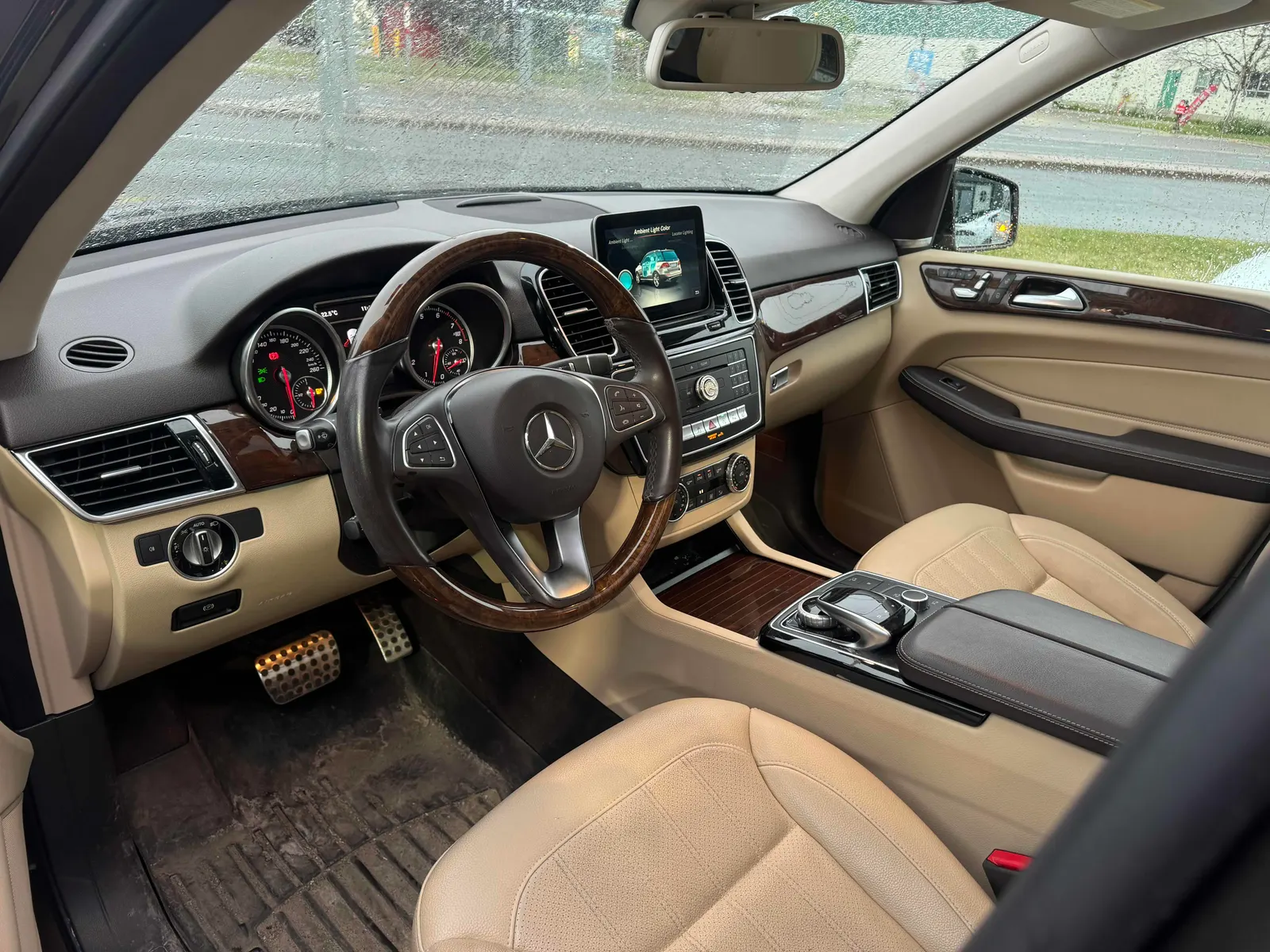 Interior driver side