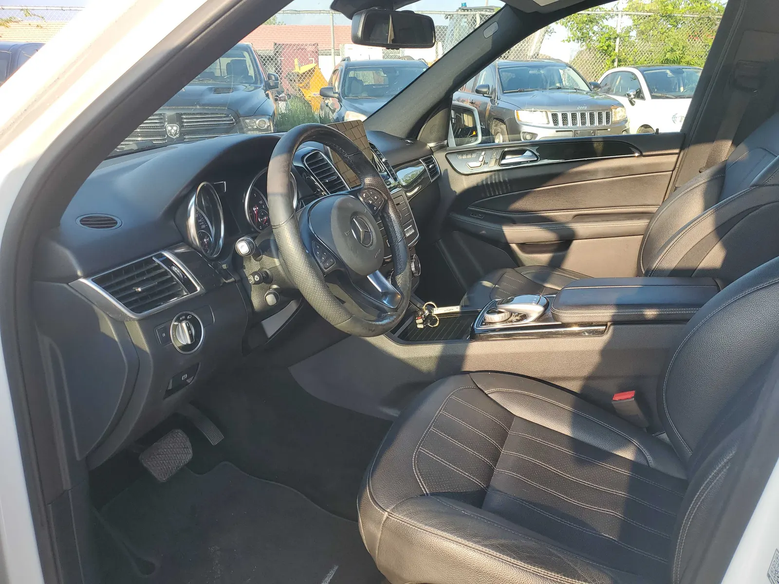 Interior driver side