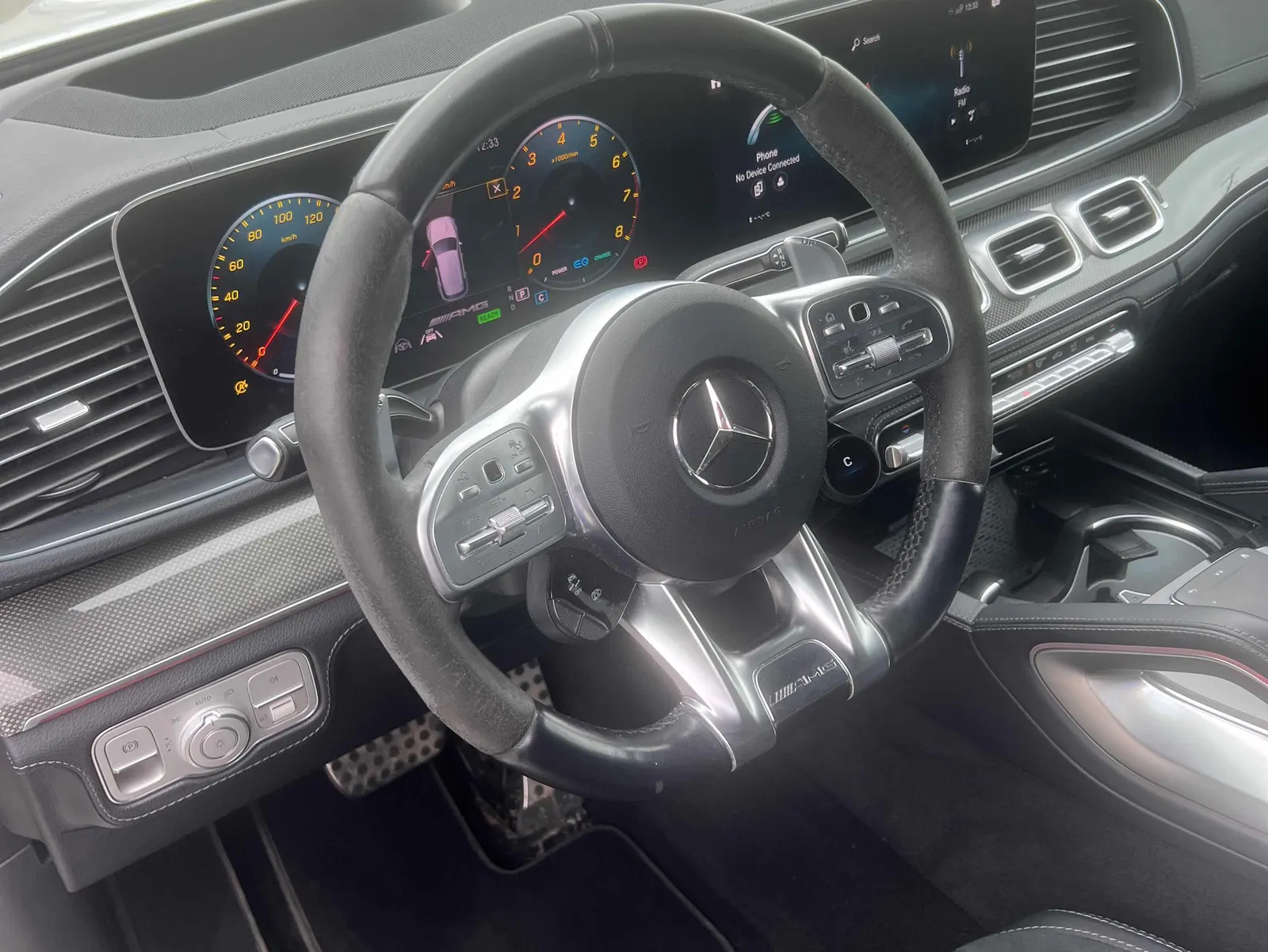 Interior driver side