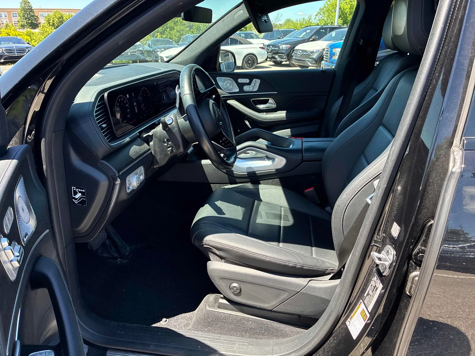 Interior driver side