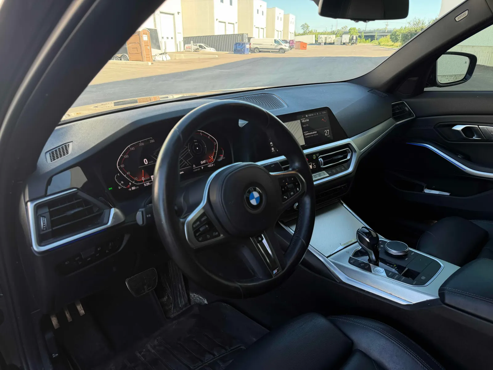 Interior driver side