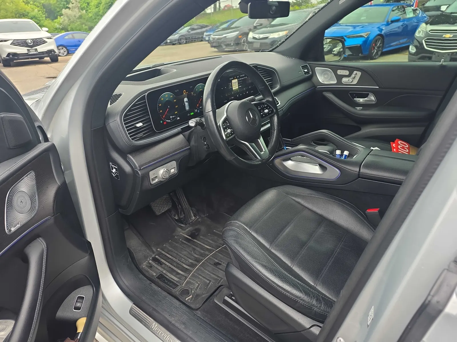 Interior driver side