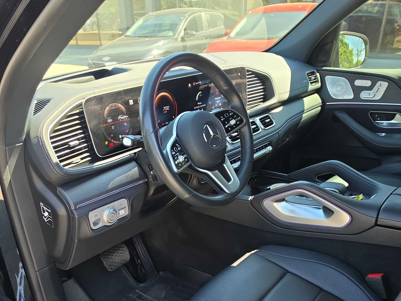 Interior driver side