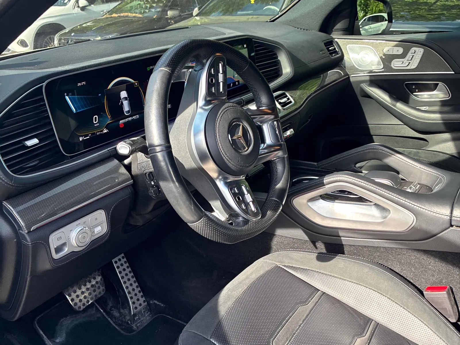 Interior driver side