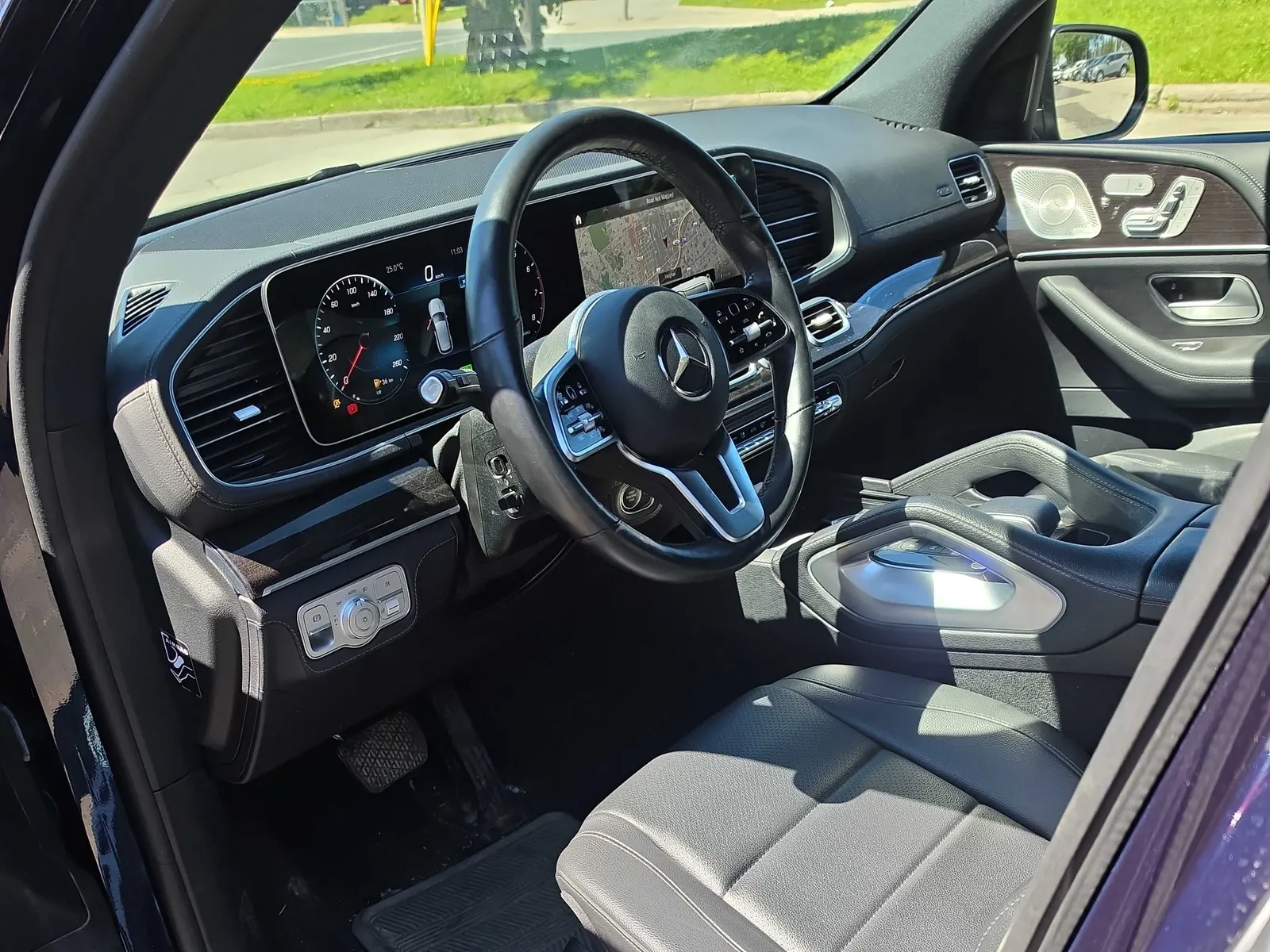 Interior driver side