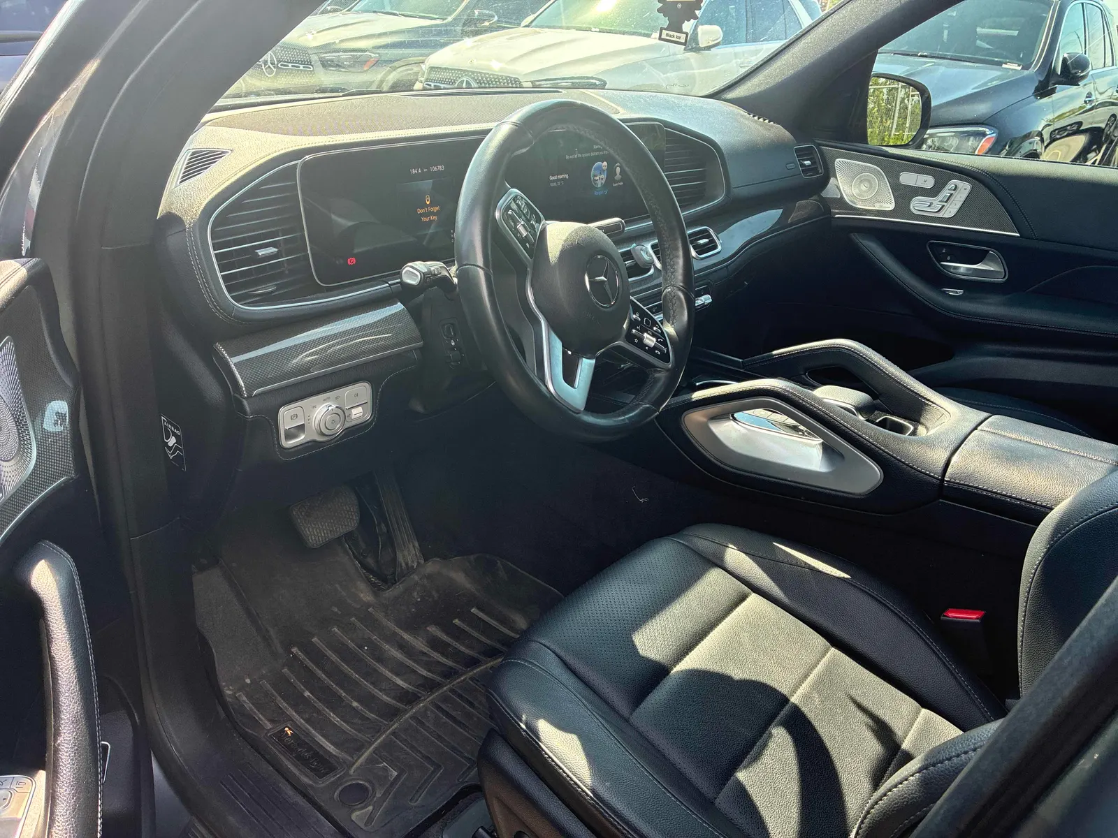 Interior driver side