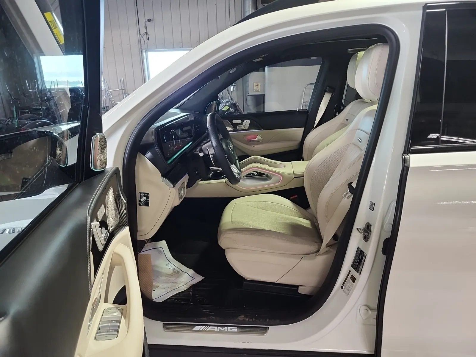 Interior driver side
