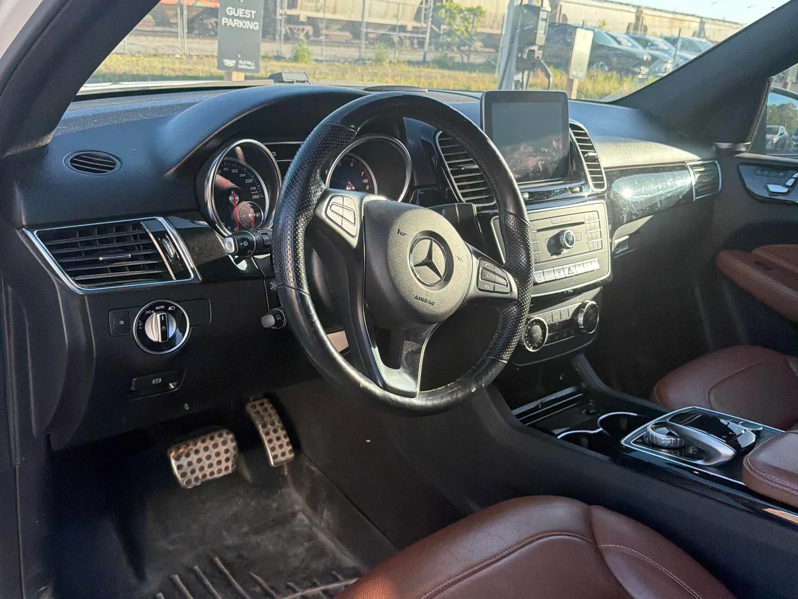 Interior driver side