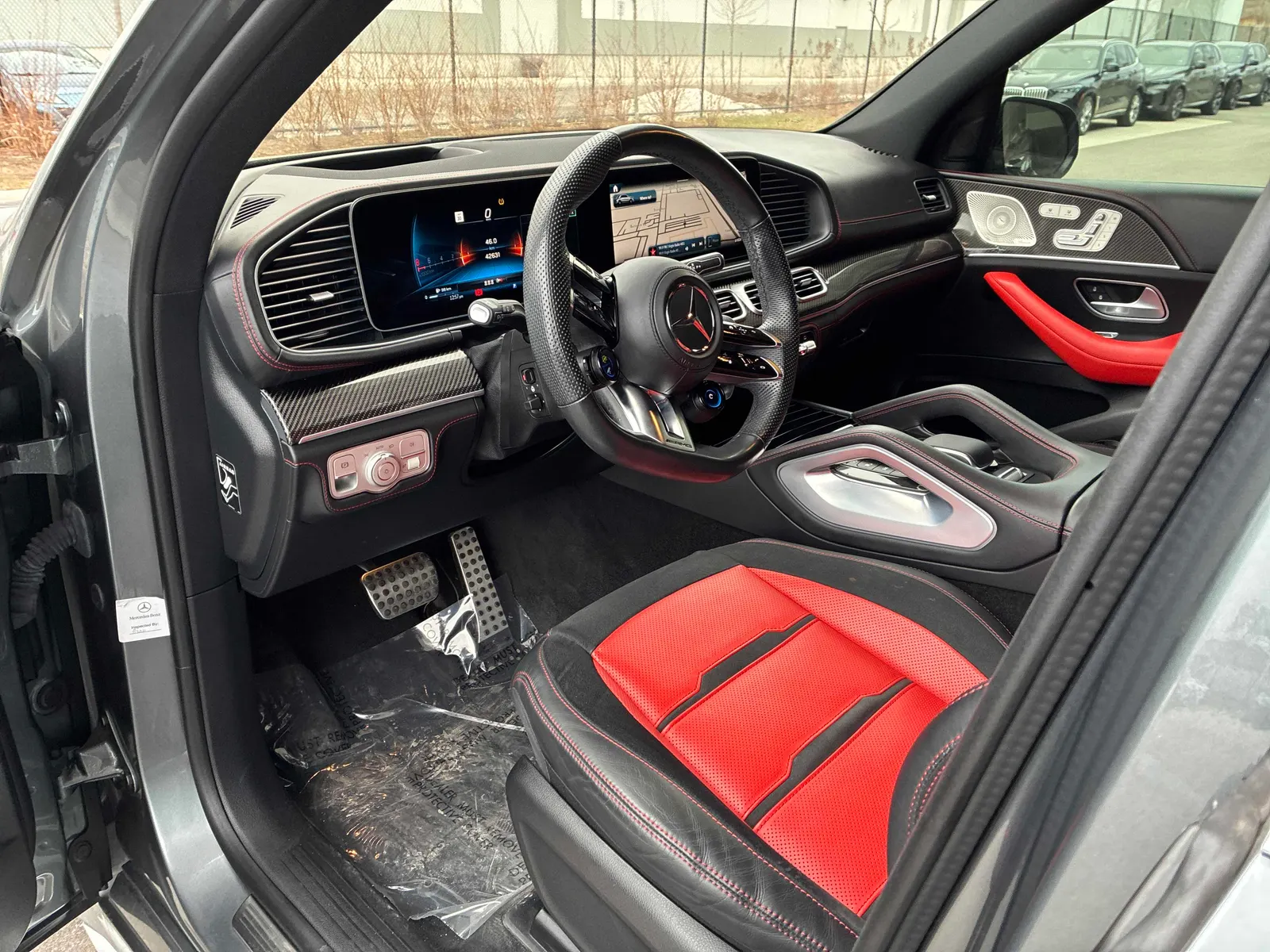 Interior driver side