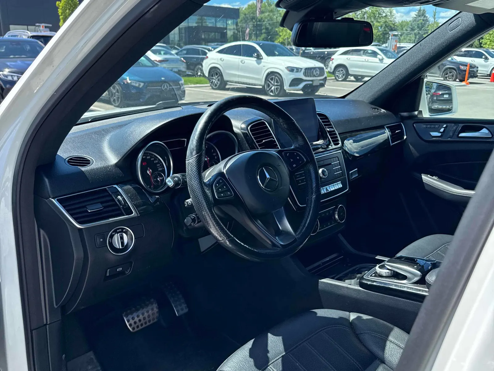 Interior driver side