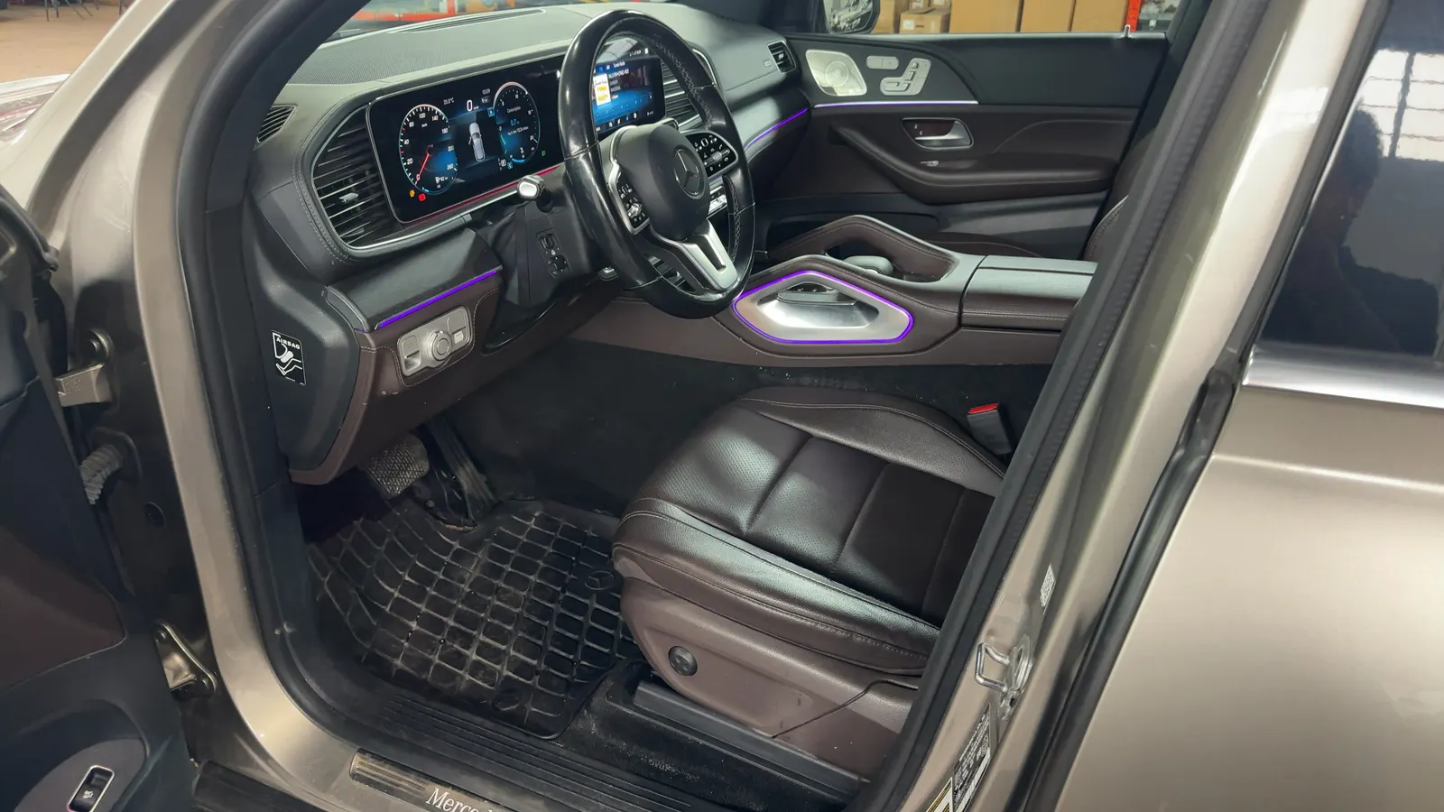 Interior driver side