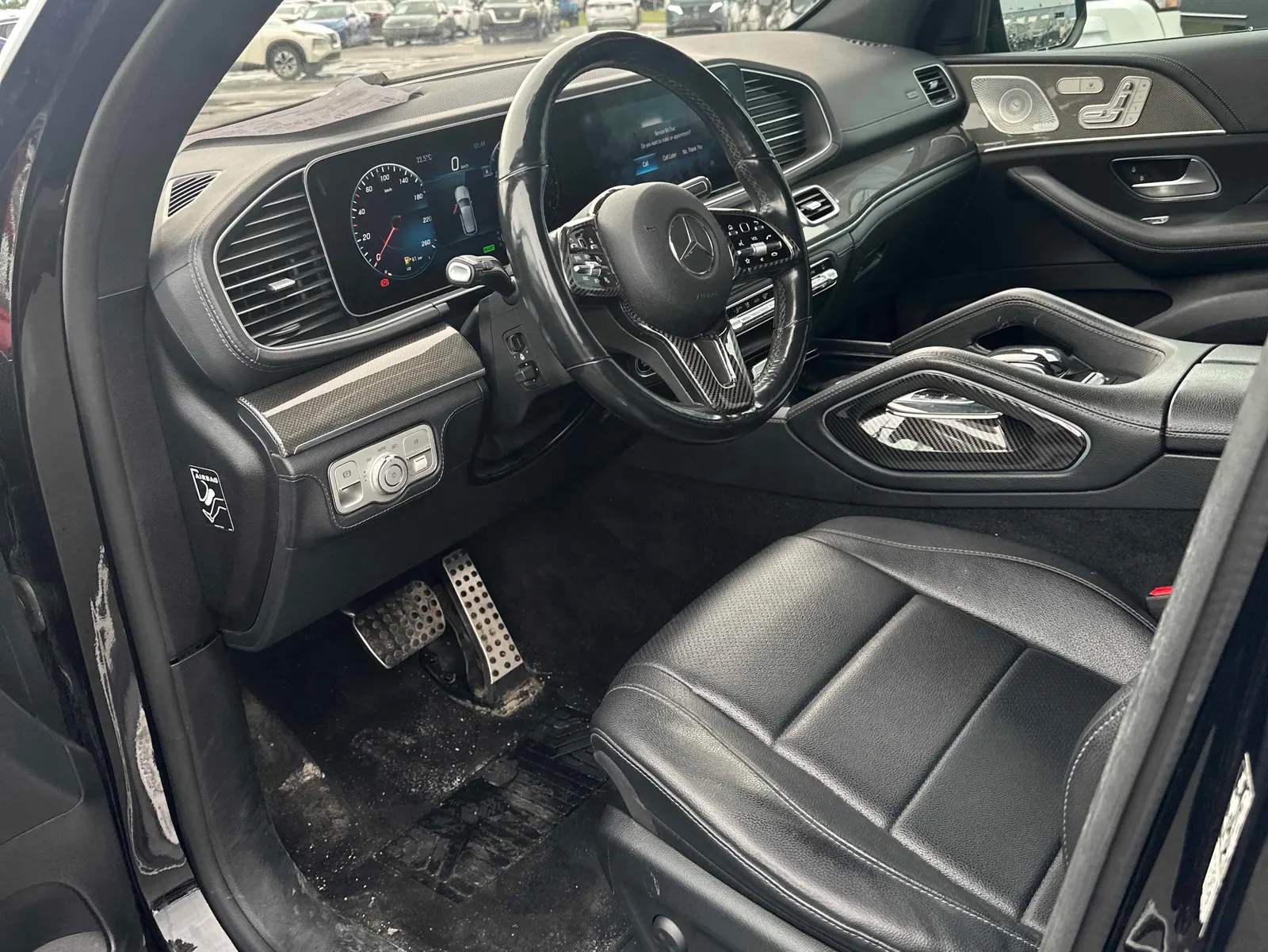 Interior driver side