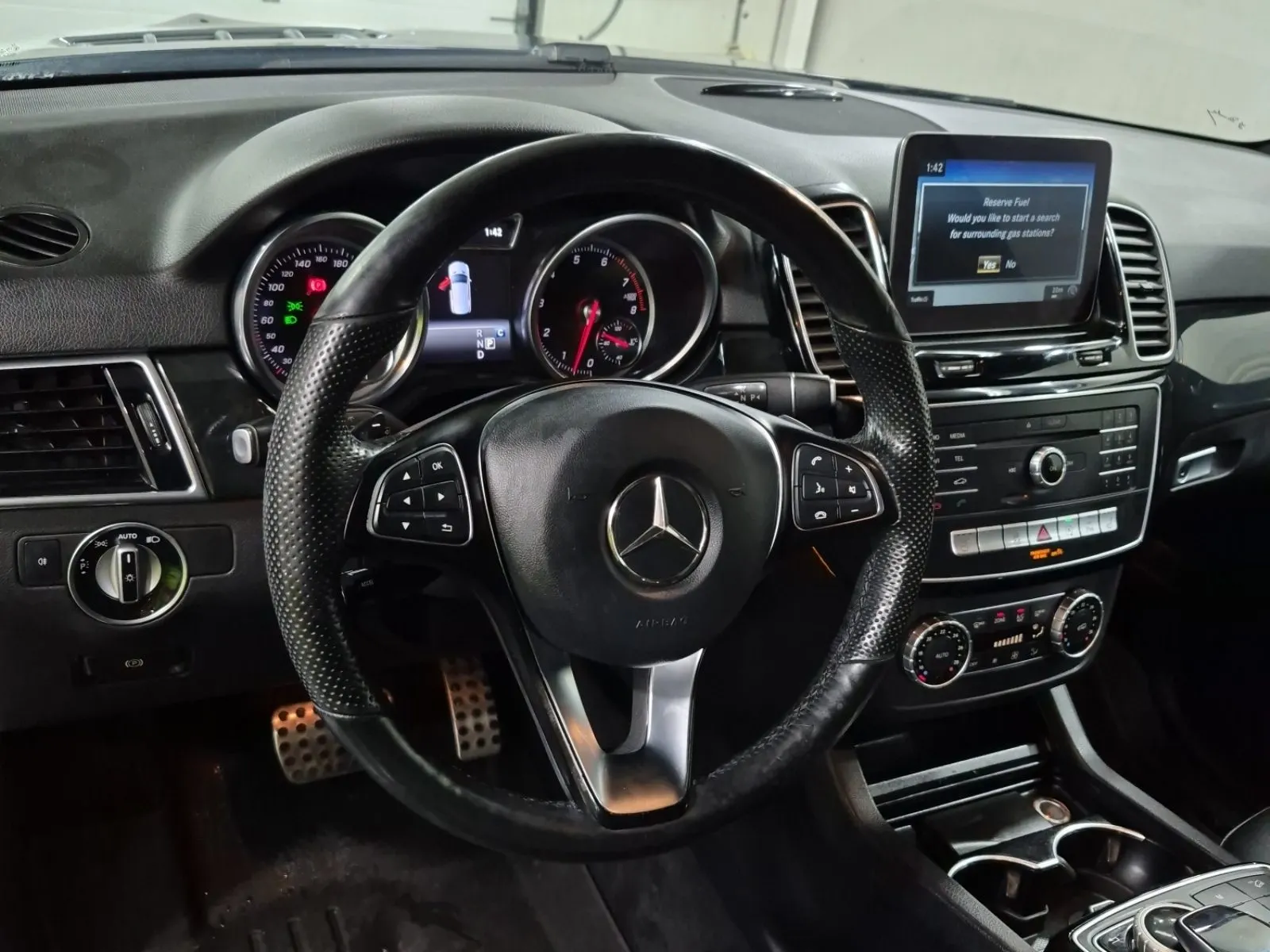 Interior driver side