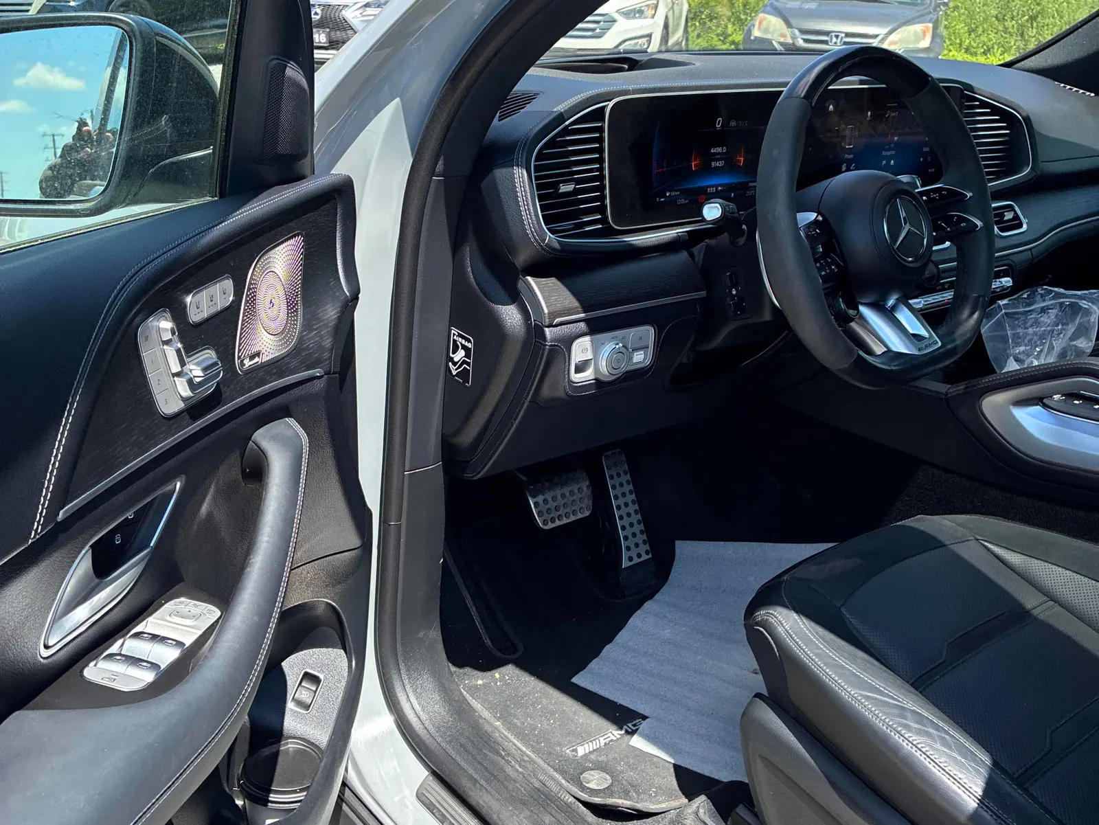 Interior driver side