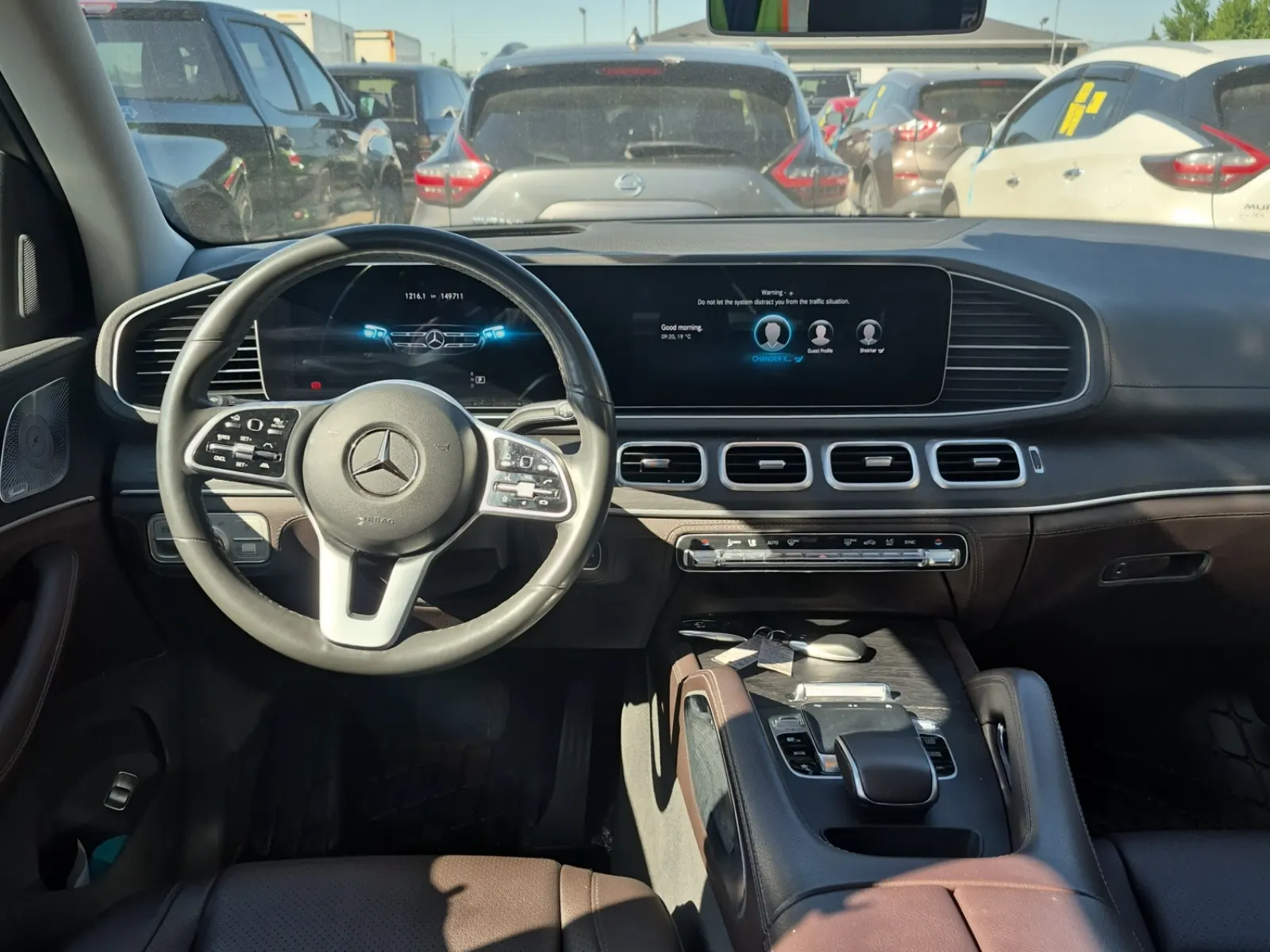Interior driver side