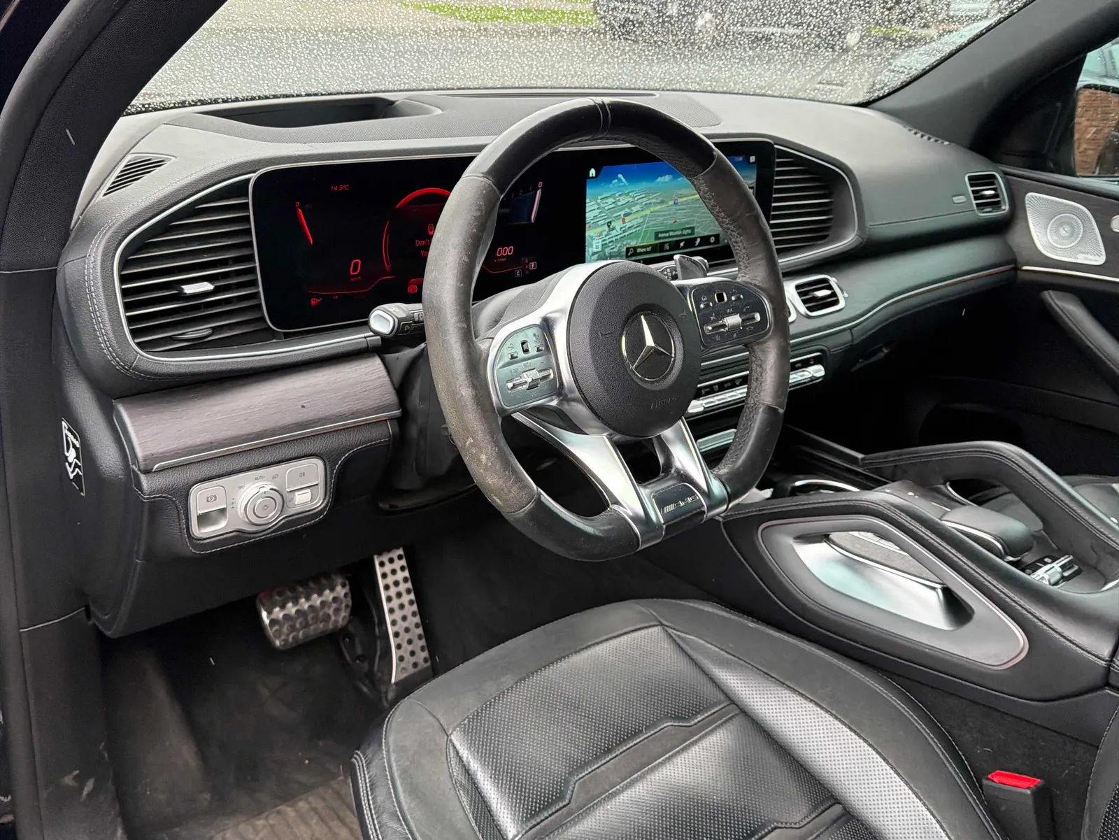 Interior driver side