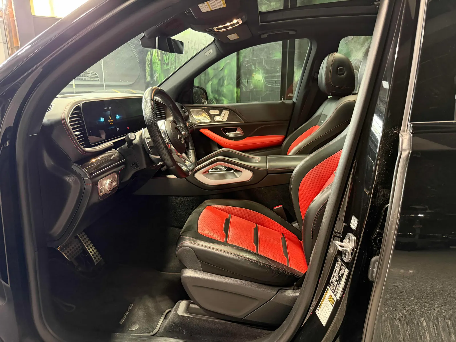 Interior driver side