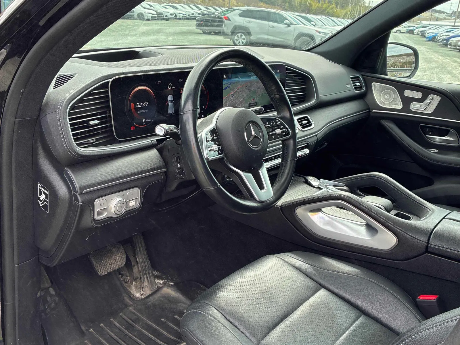 Interior driver side