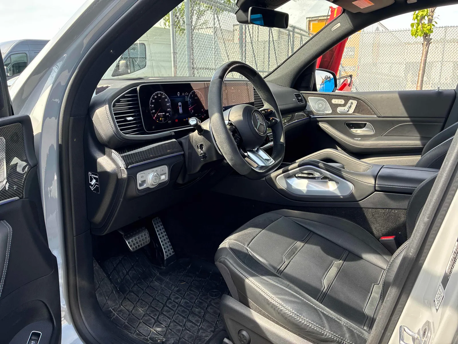 Interior driver side