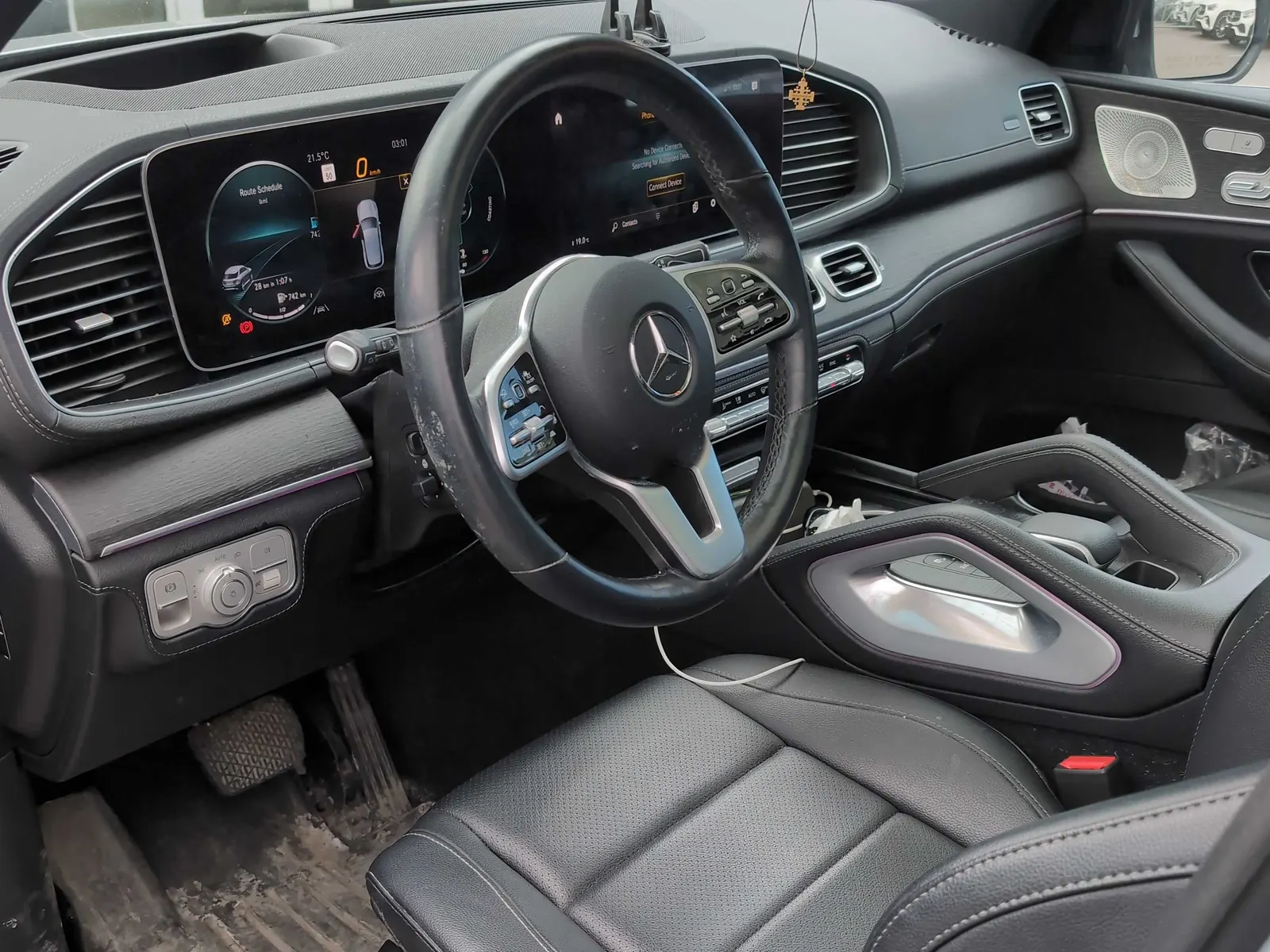 Interior driver side