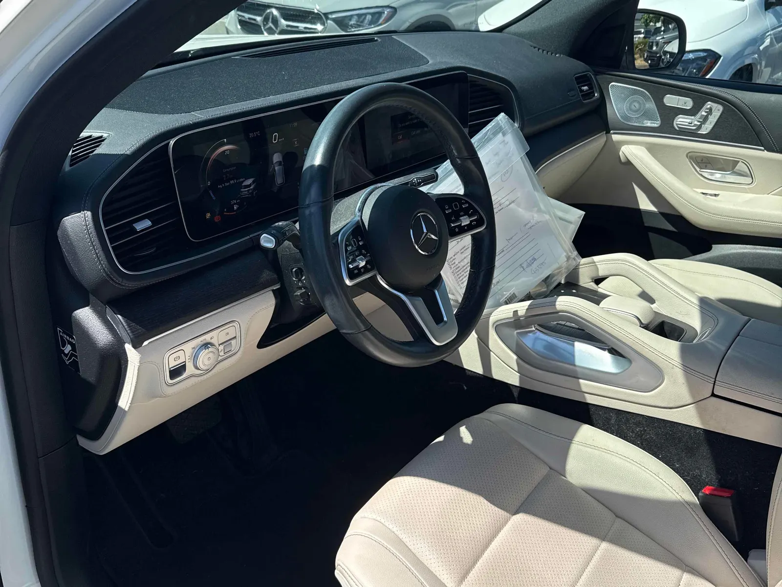 Interior driver side