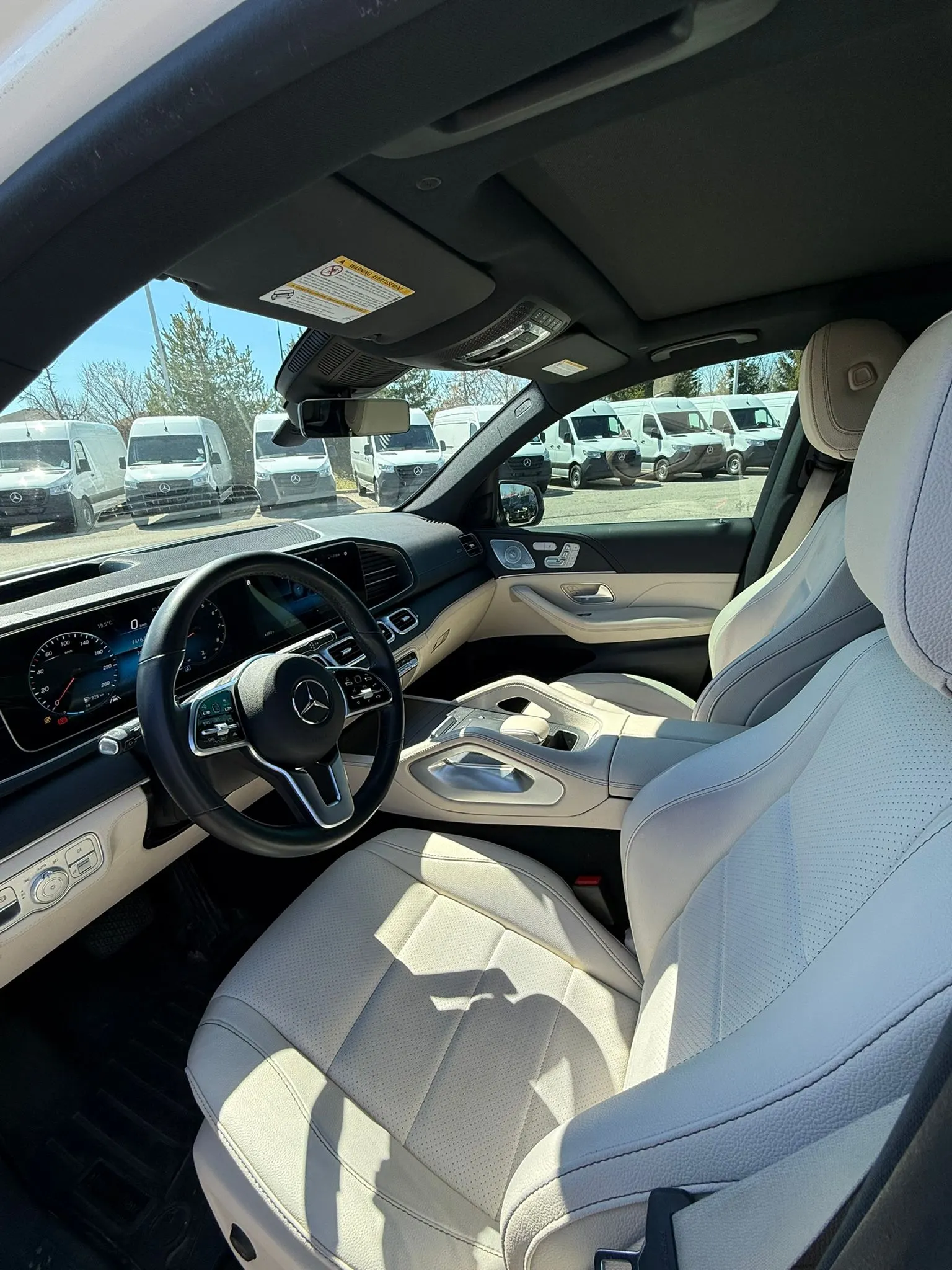 Interior driver side