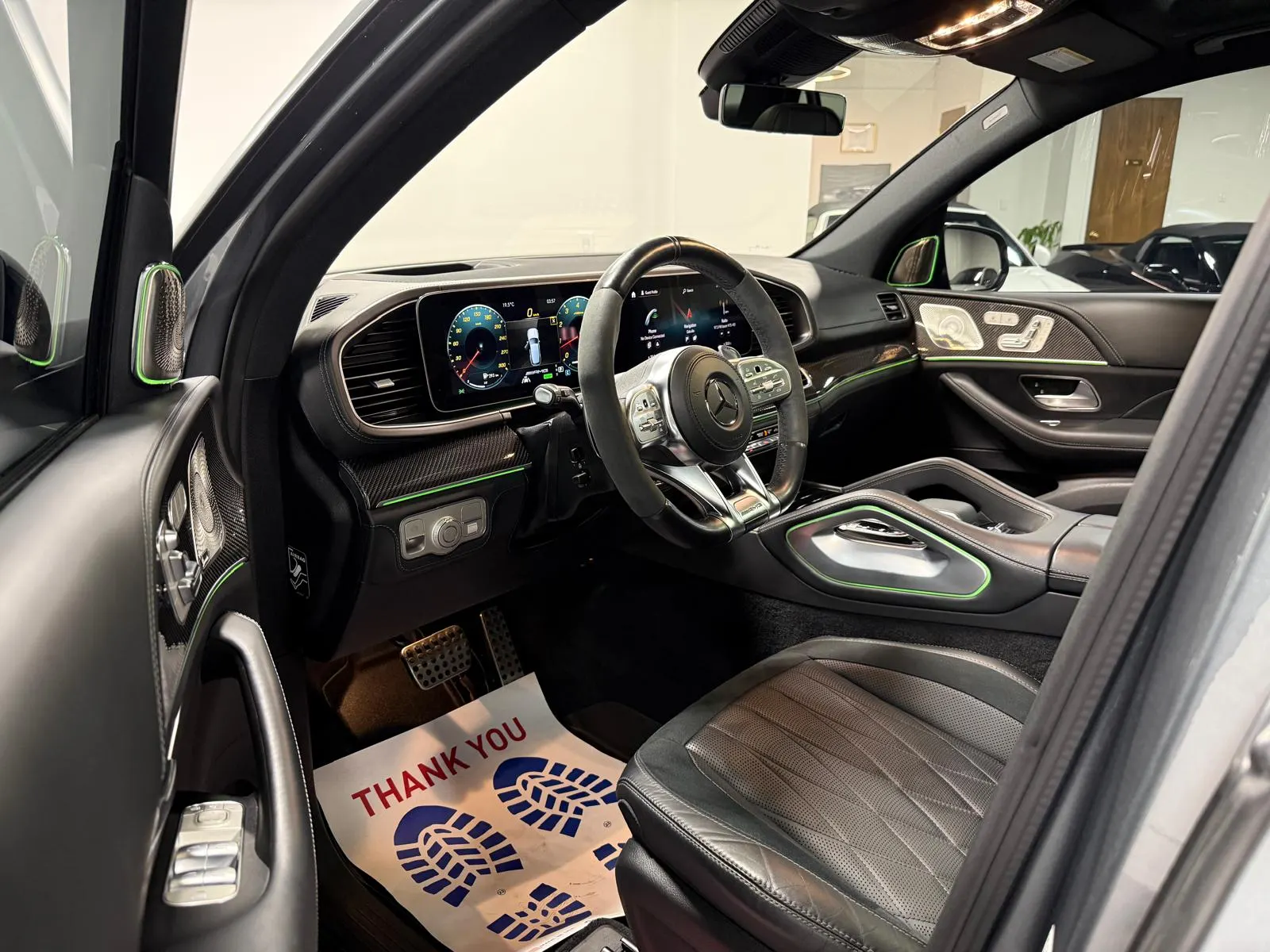 Interior driver side