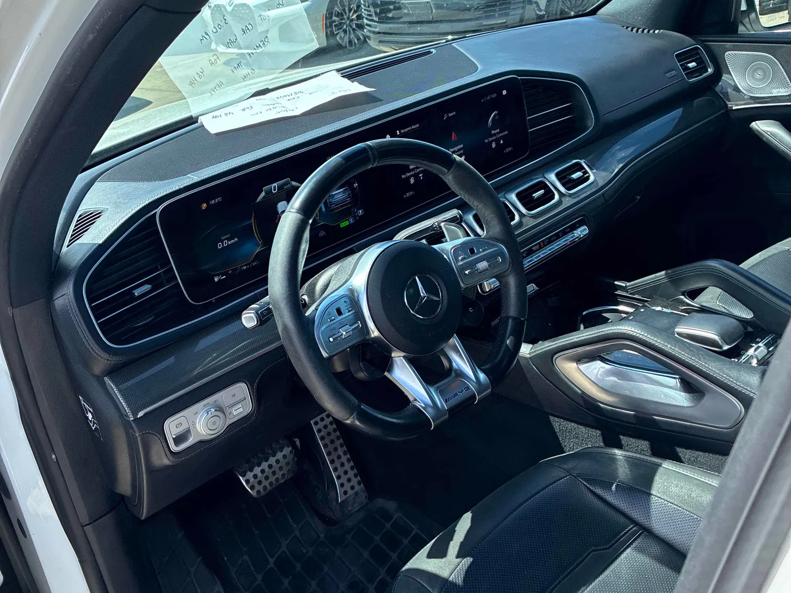 Interior driver side