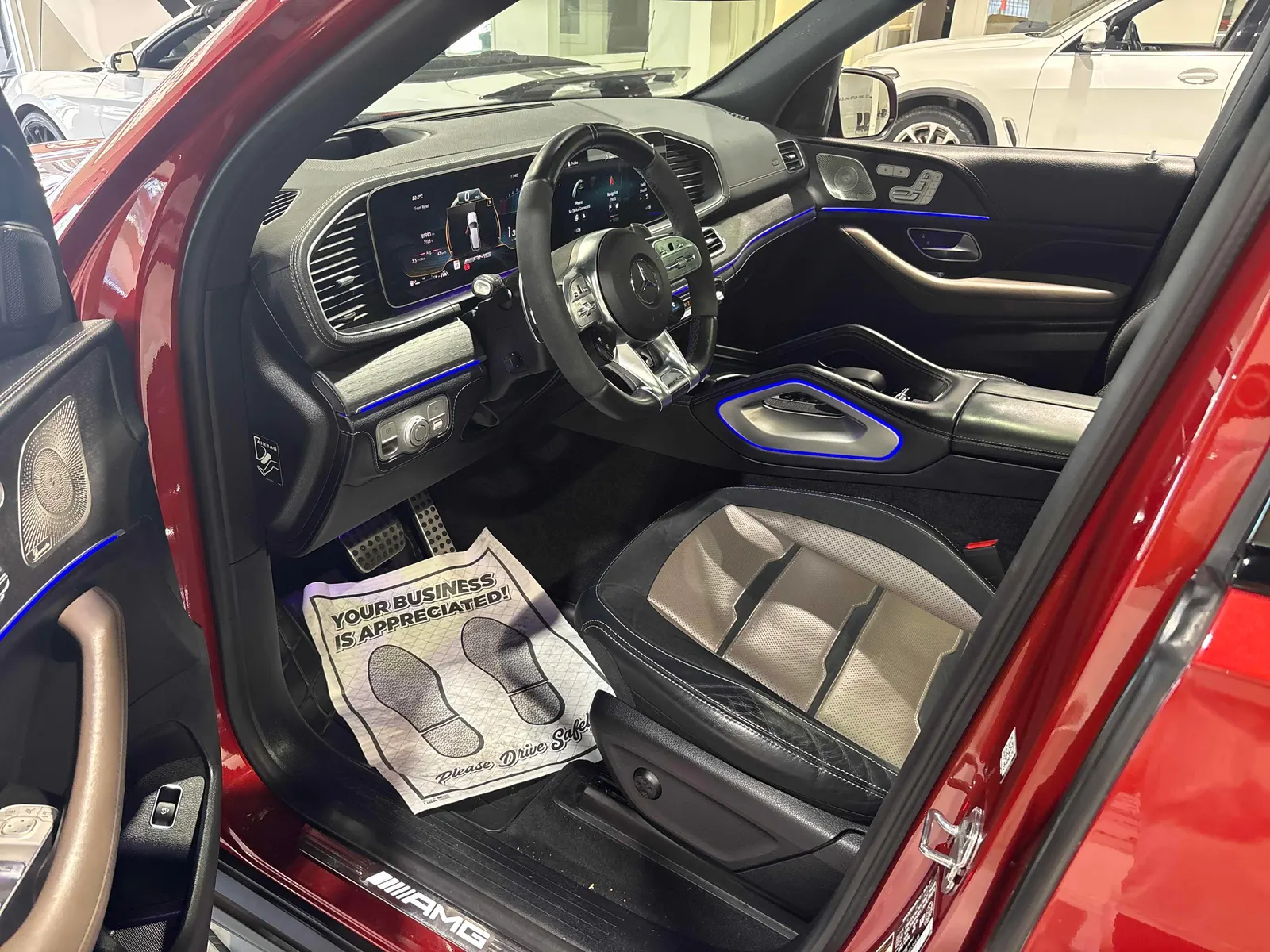 Interior driver side
