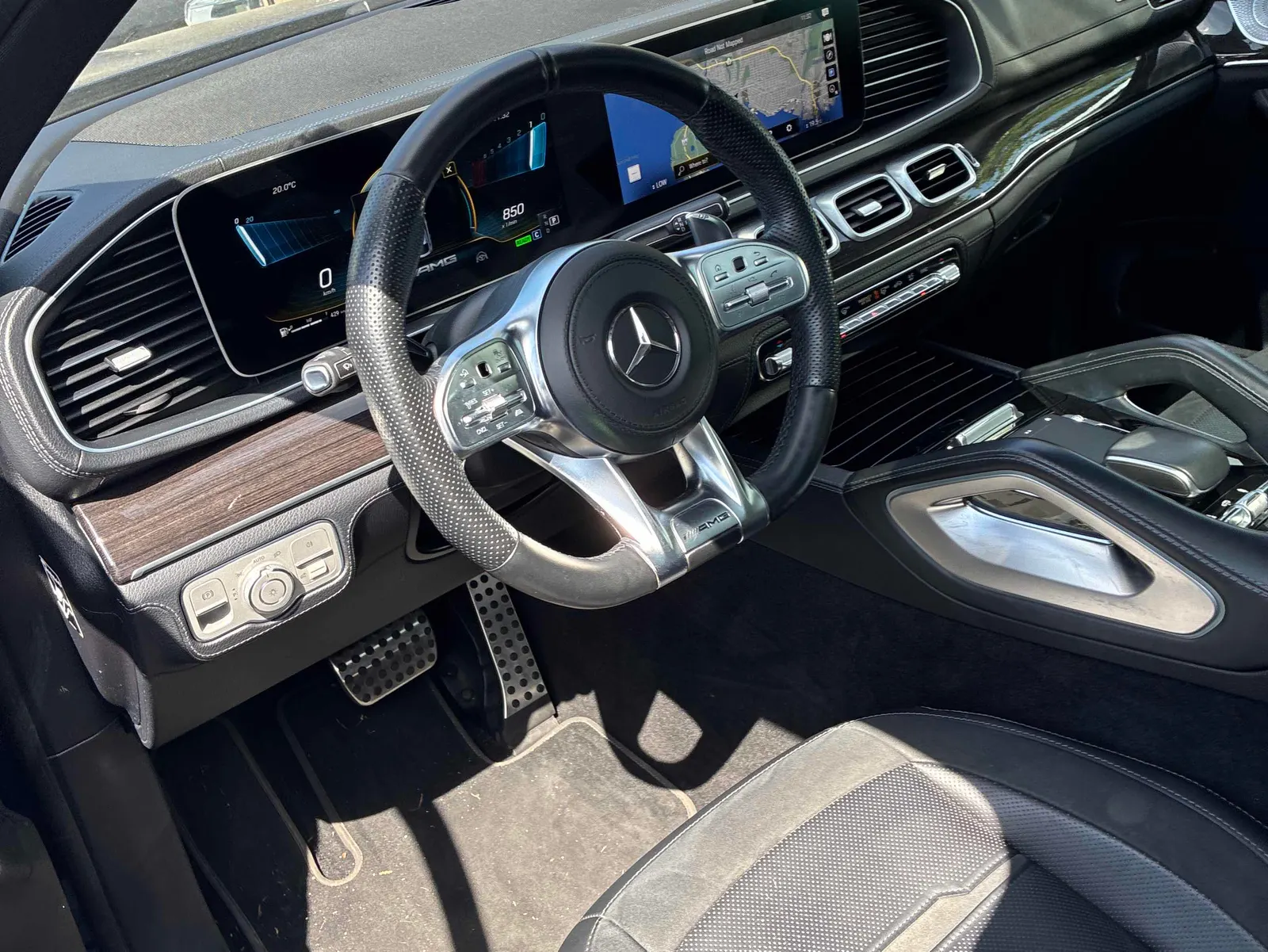 Interior driver side
